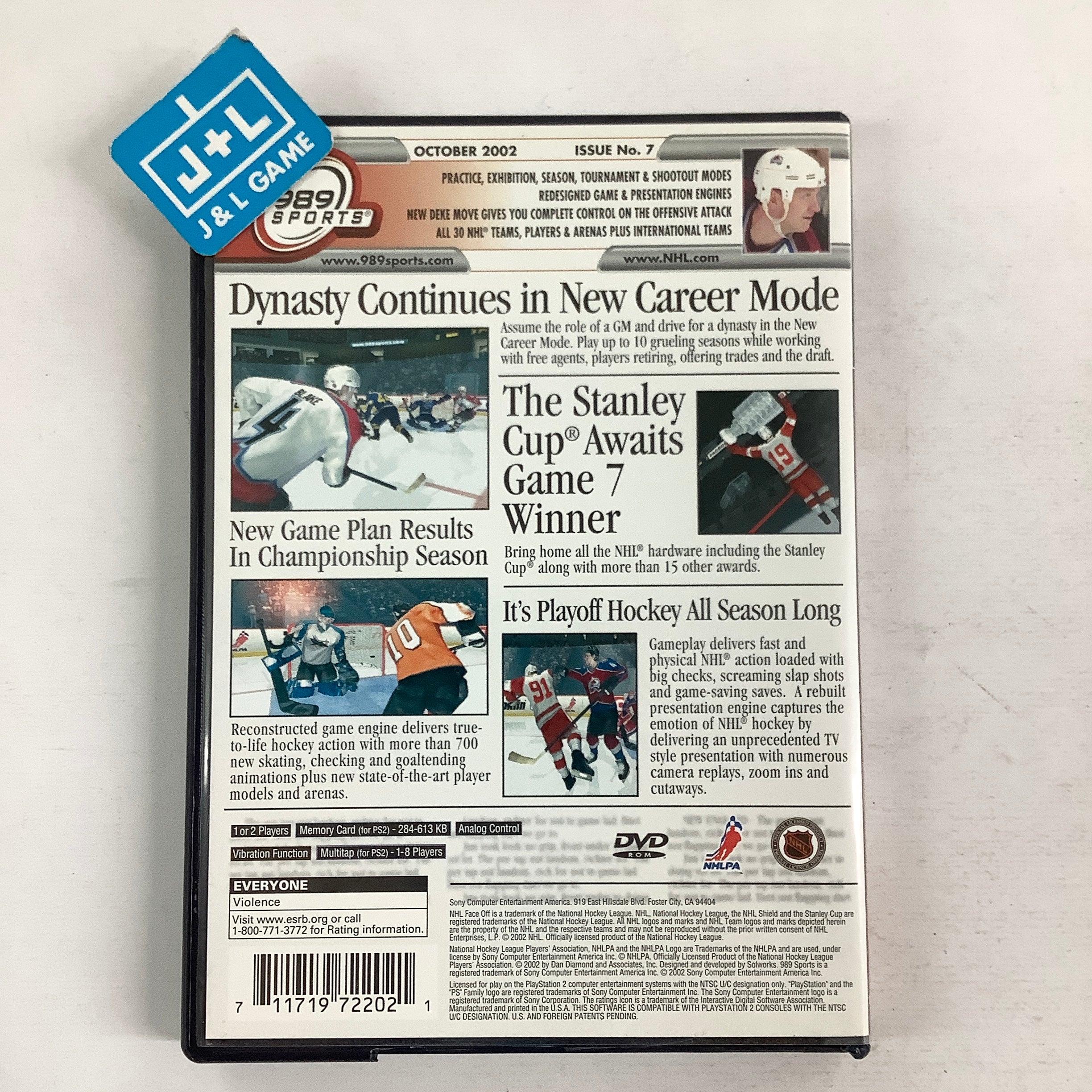 NHL FaceOff 2003 - (PS2) PlayStation 2 [Pre-Owned] Video Games SCEA