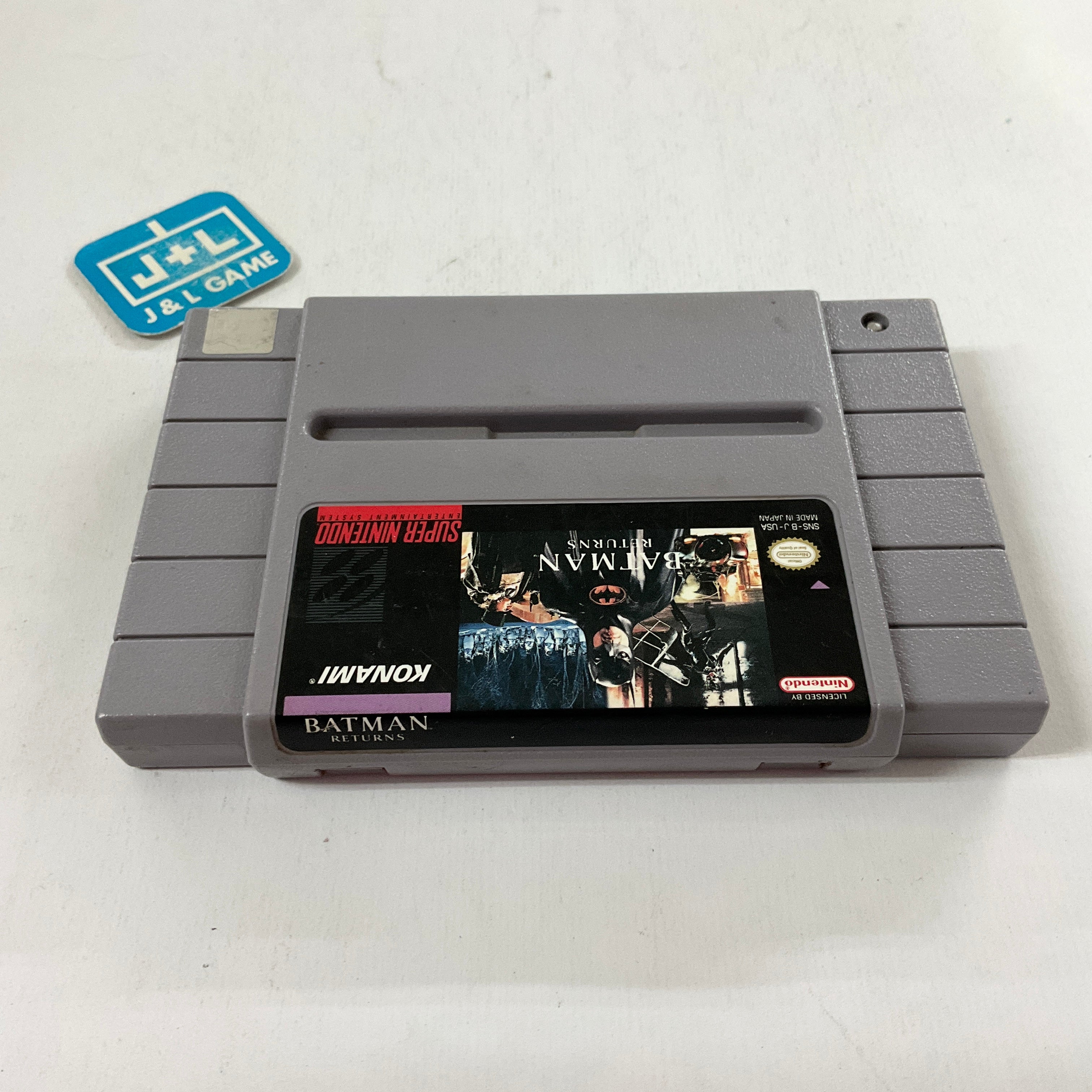 Batman Returns - (SNES) Super Nintendo [Pre-Owned] Video Games Konami   