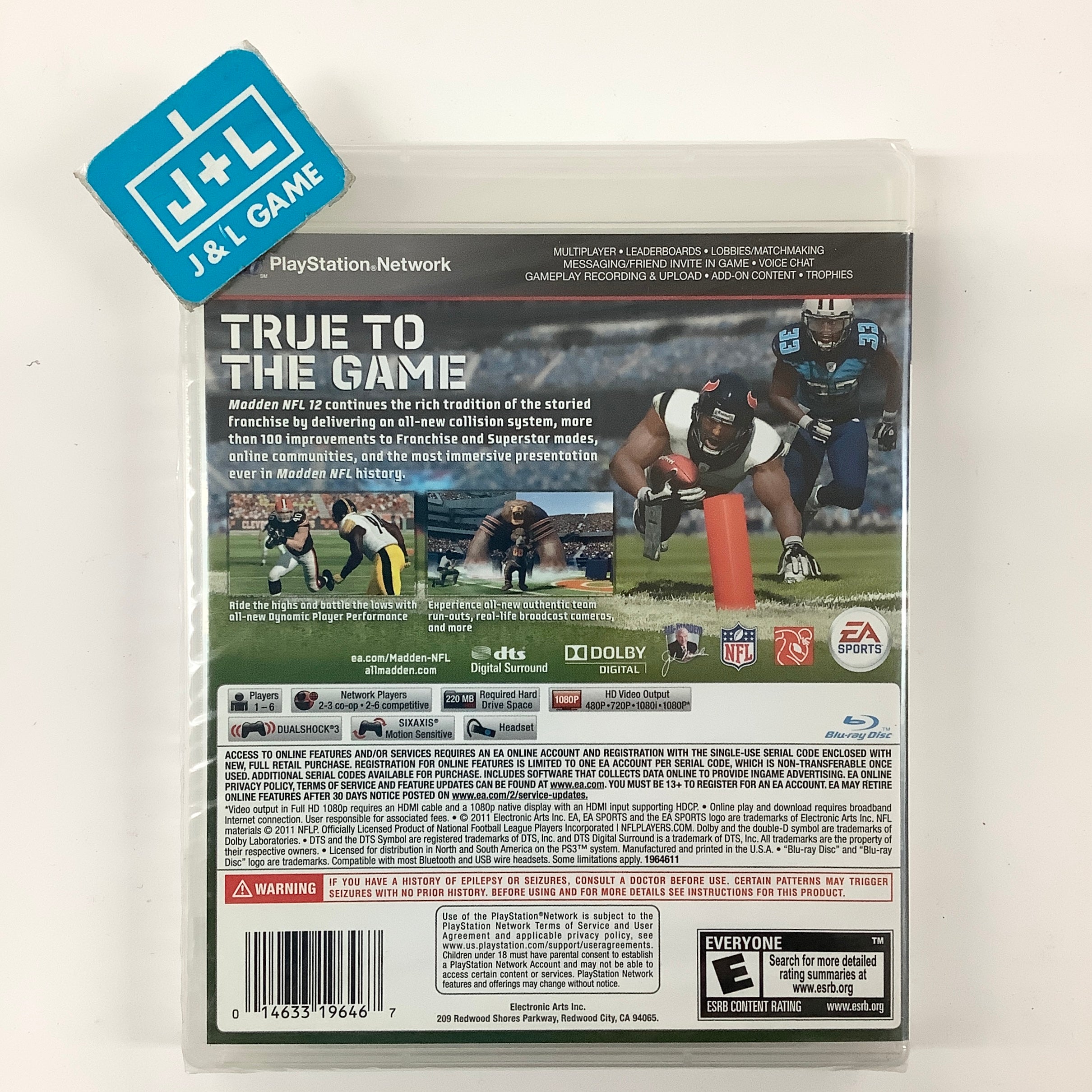 Madden NFL 12 - (PS3) PlayStation 3