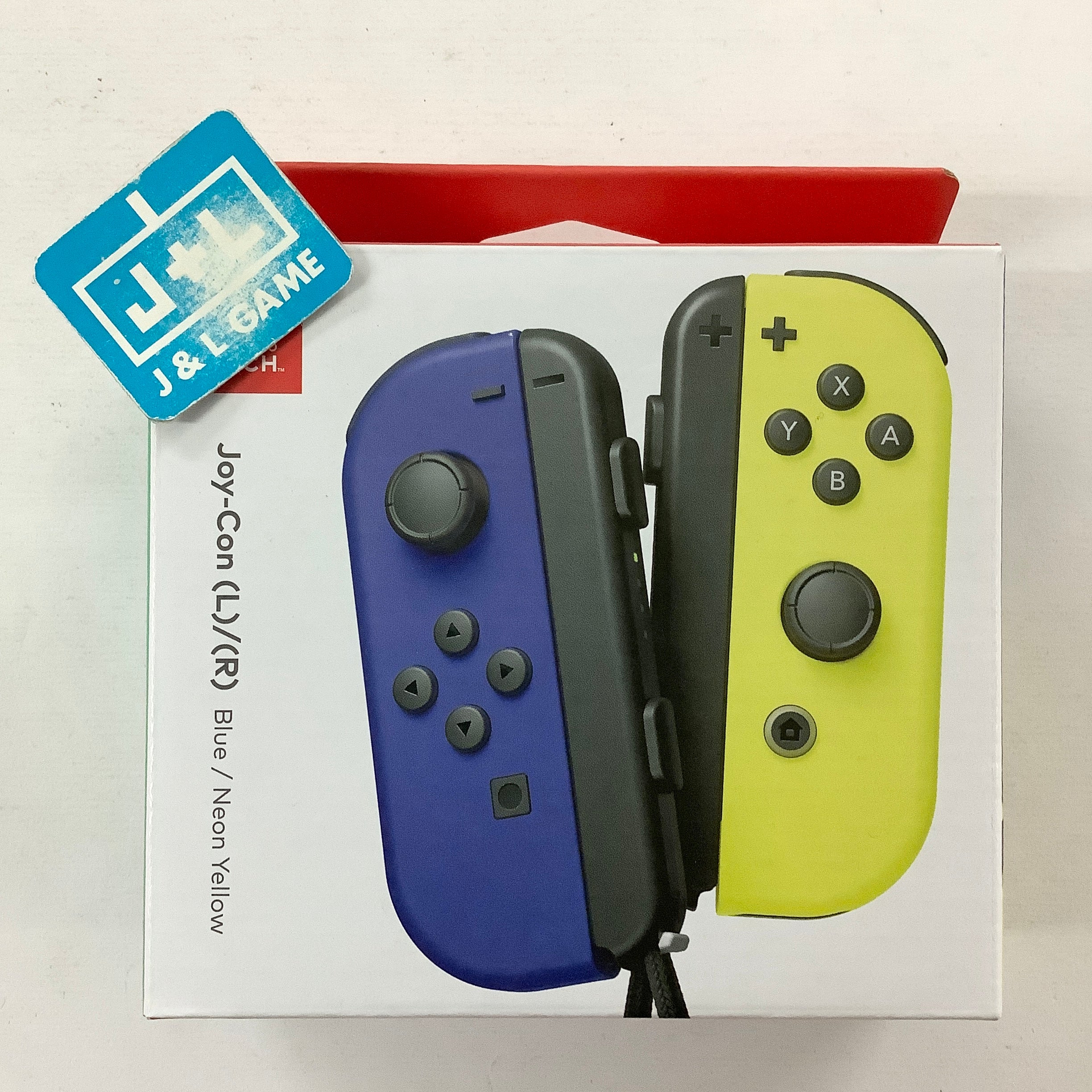 Nintendo Switch Joy-Con (L)/(R) (Blue/Neon Yellow) (World Edition) - (NSW) Nintendo Switch Accessories Nintendo   