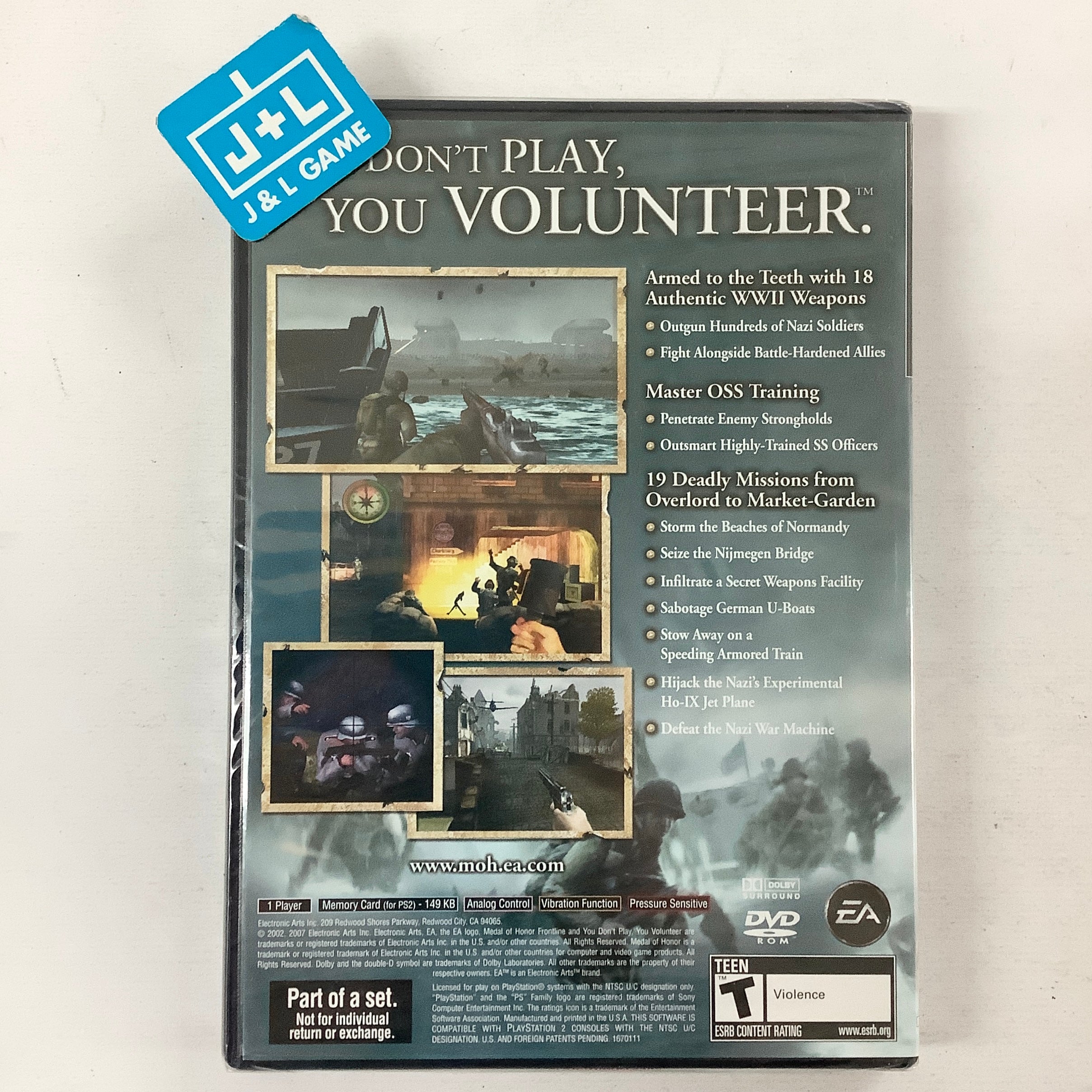 Medal of Honor Collection - (PS2) PlayStation 2 [Pre-Owned] Video Games EA Games