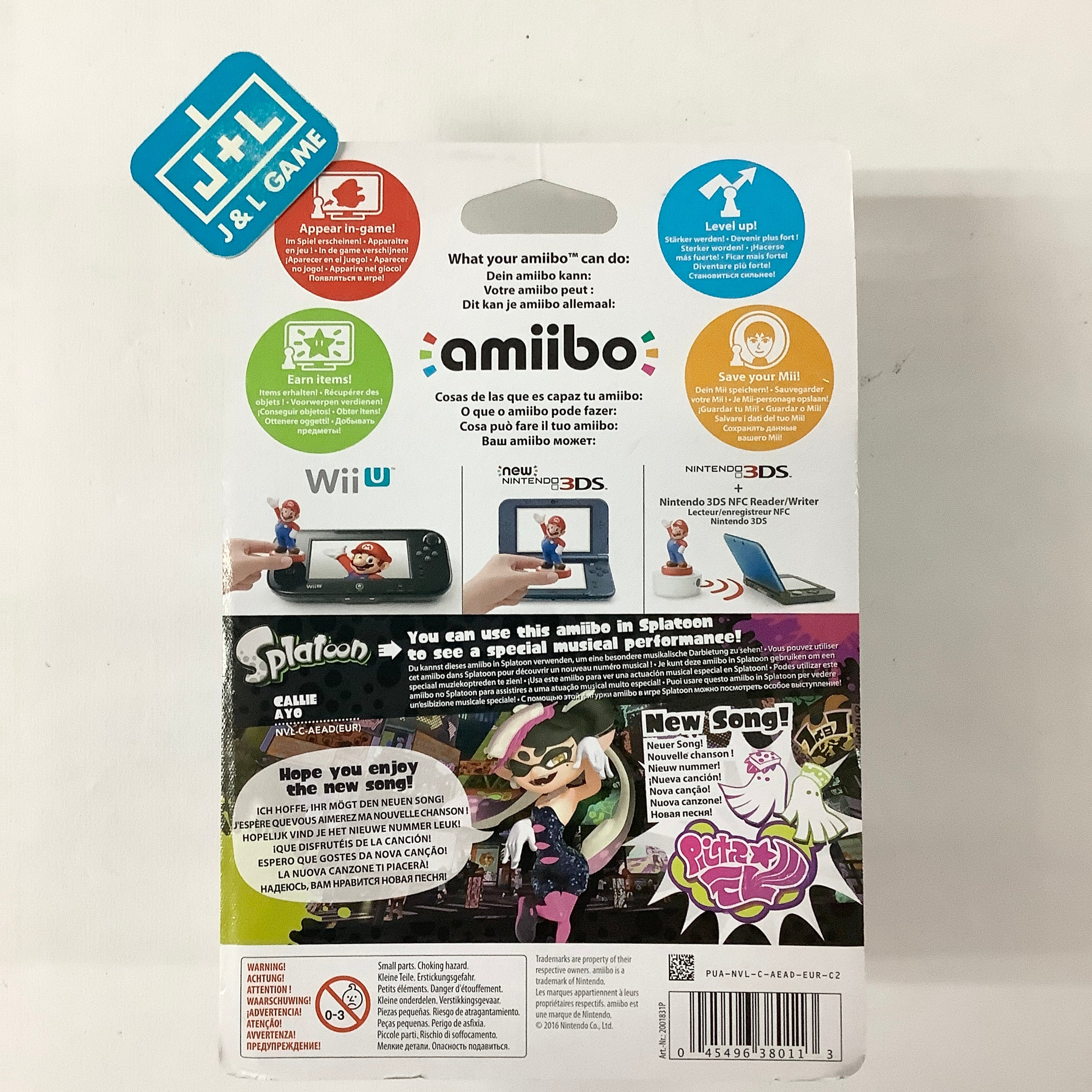 Callie (Splatoon series) - Nintendo Amiibo (European Import) Amiibo Nintendo   