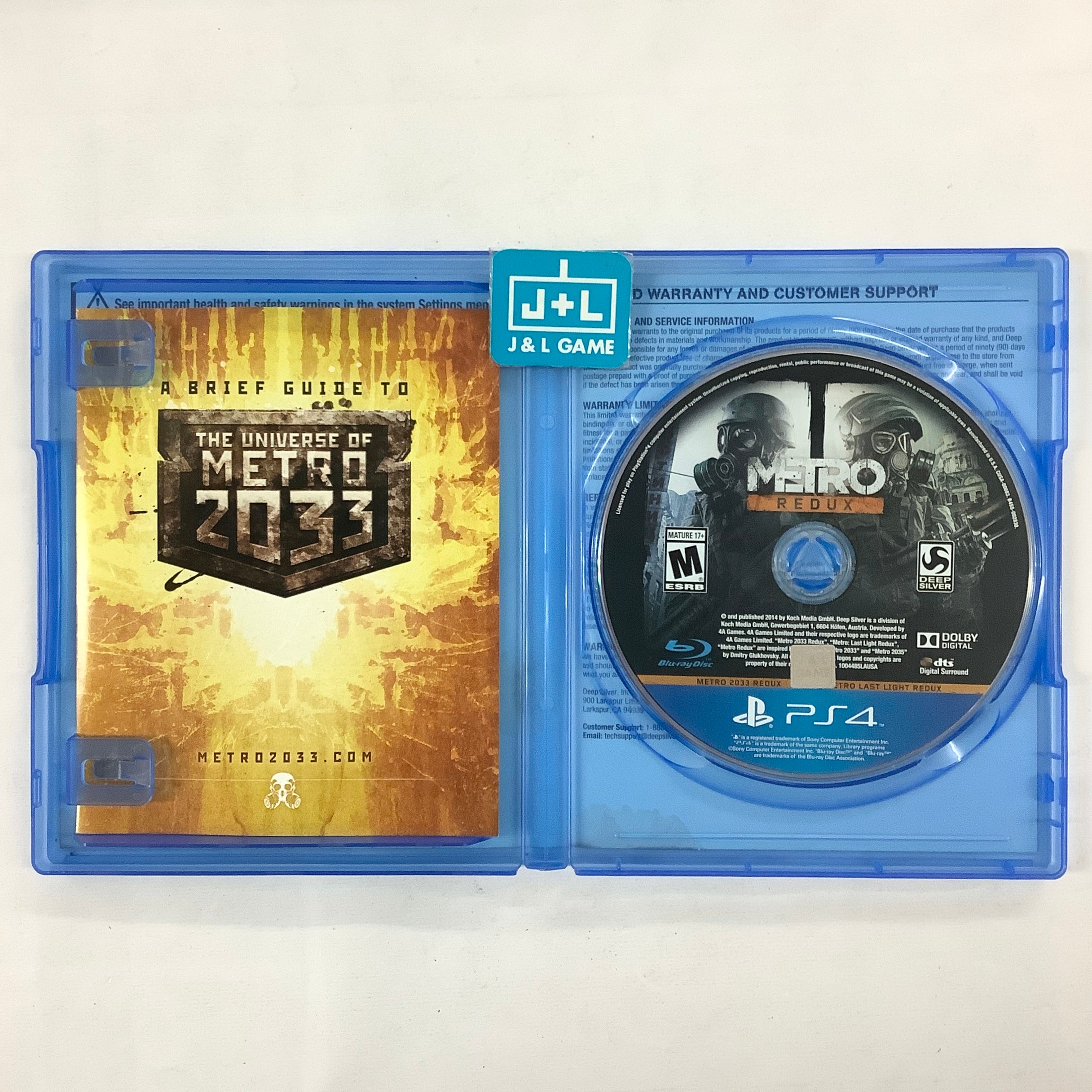 Metro Redux - (PS4) PlayStation 4 [Pre-Owned] Video Games Deep Silver
