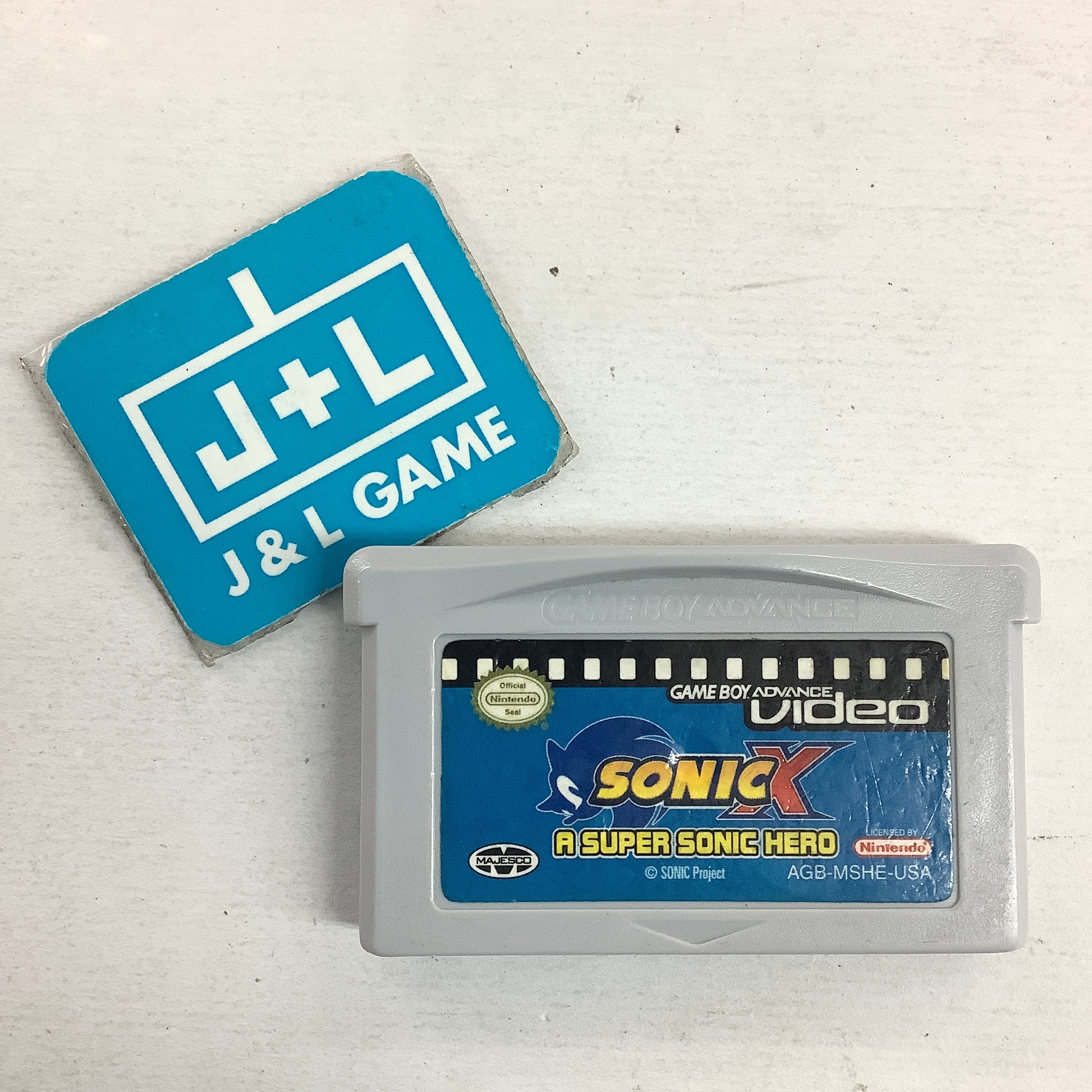 Game Boy Advance Video: Sonic X - A Super Sonic Hero - (GBA) Game Boy Advance [Pre-Owned] Video Games Majesco