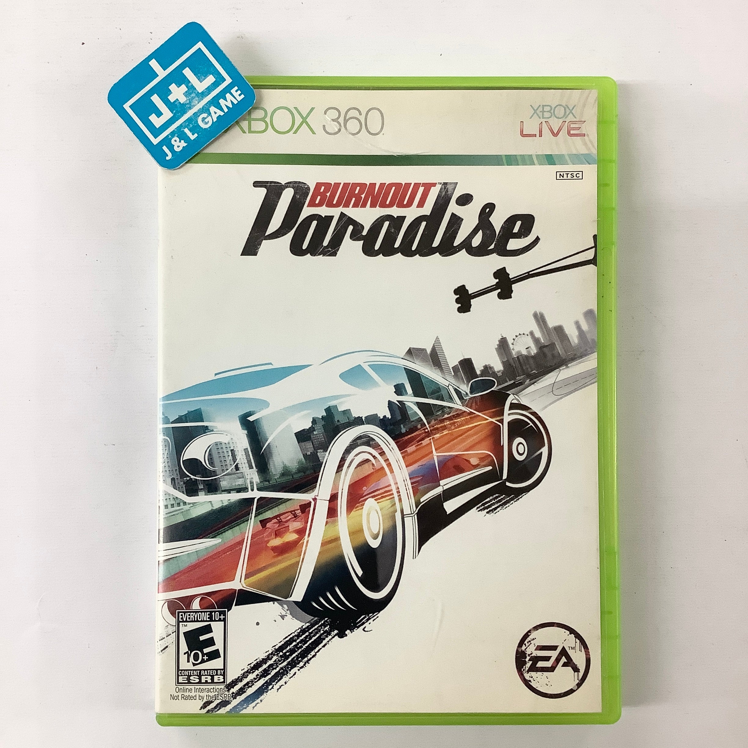 Burnout Paradise - Xbox 360 [Pre-Owned] Video Games Electronic Arts   