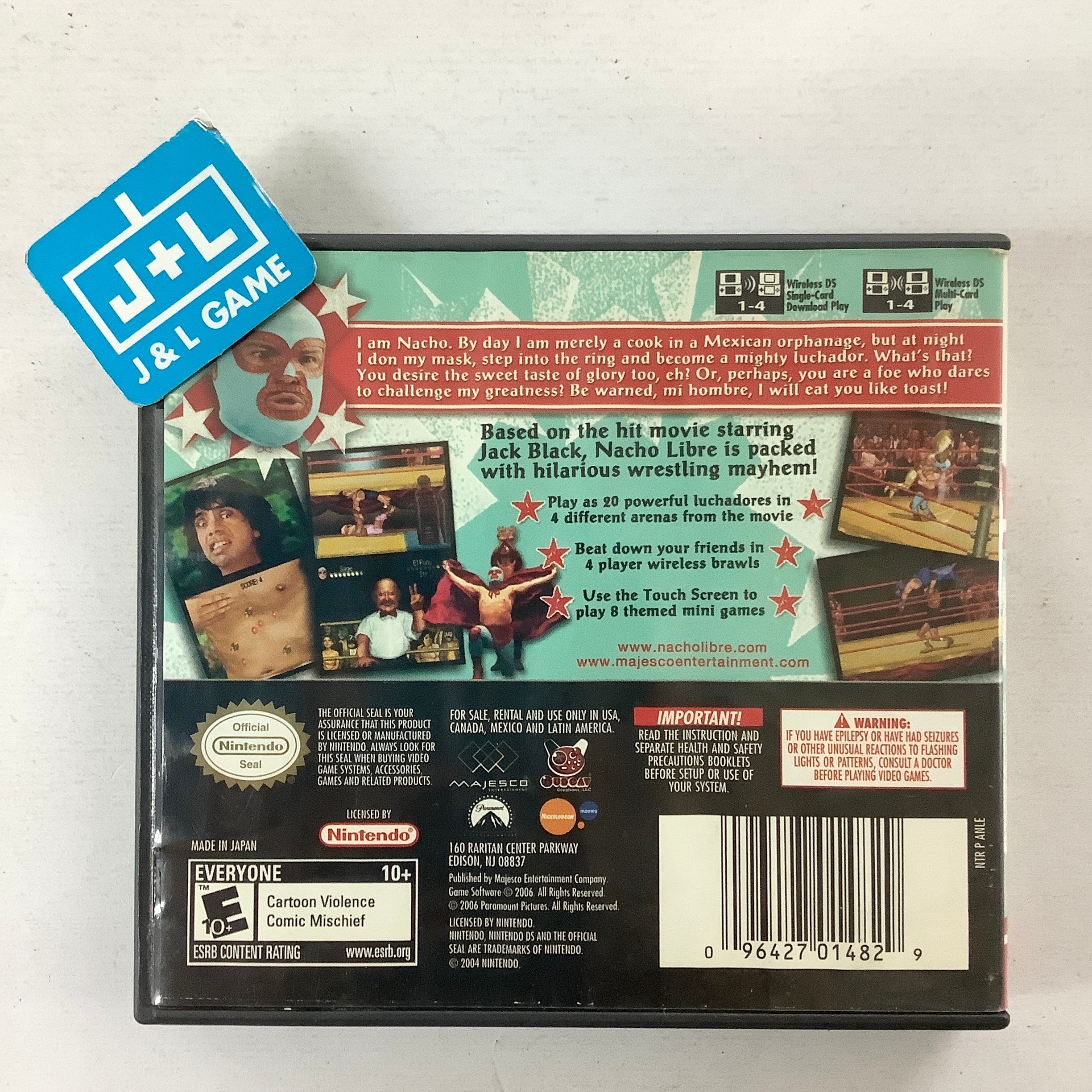Nacho Libre - (NDS) Nintendo DS [Pre-Owned] Video Games Majesco