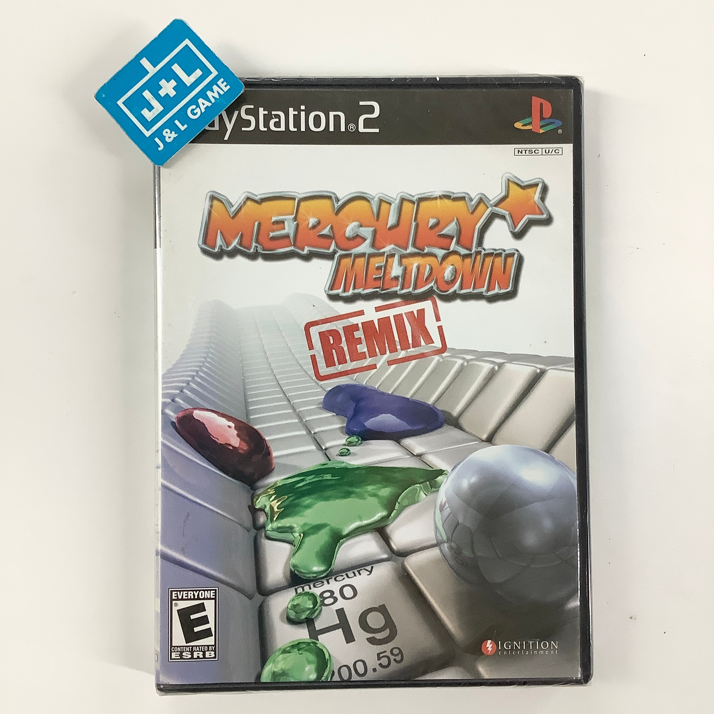 Jeu Mercury Meltdown Remix PS2 – Neuf Sous Blister, Version Française