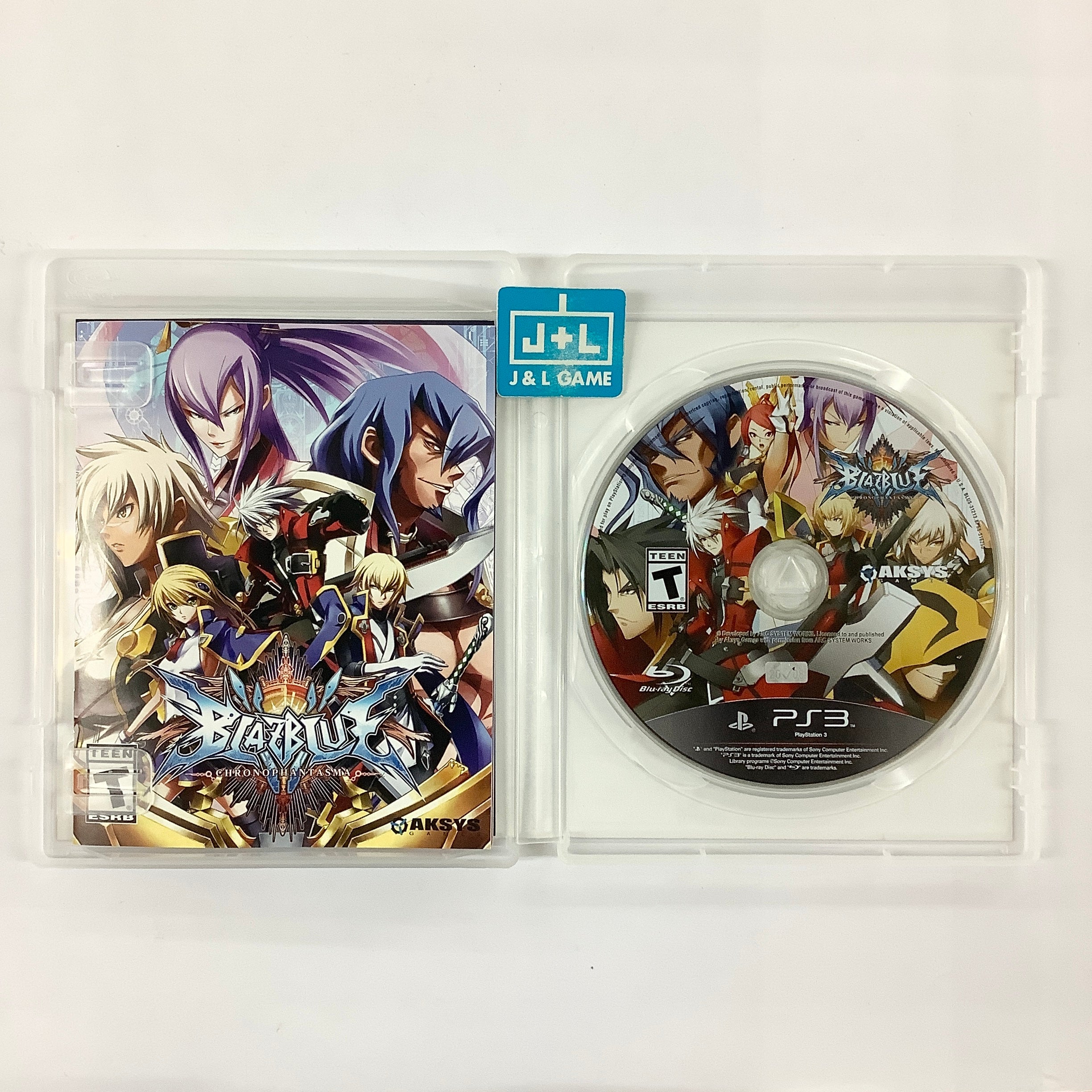 BlazBlue: Chrono Phantasma - (PS3) PlayStation 3 [Pre-Owned] Video Games Aksys Games   