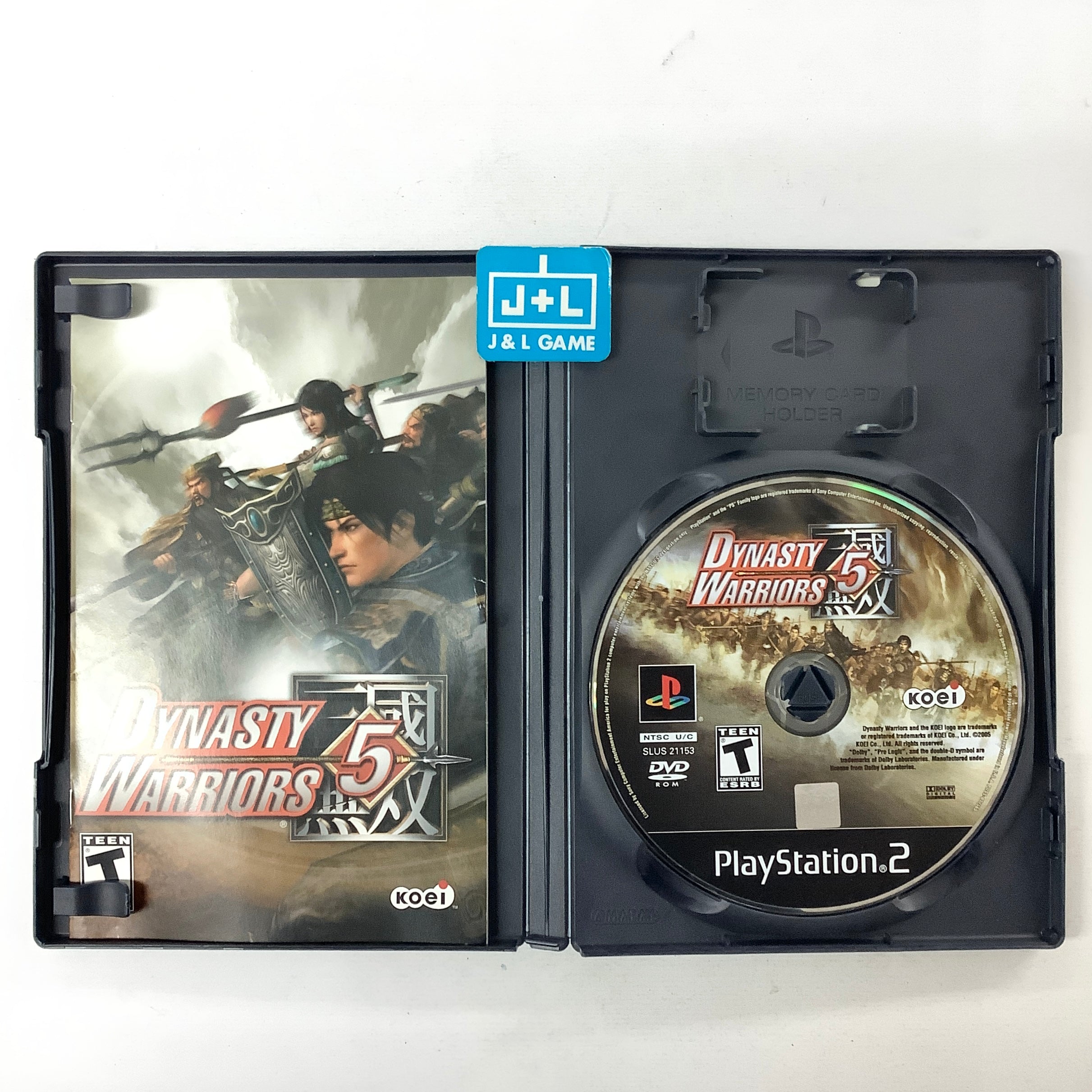 Dynasty Warriors 5 - (PS2) PlayStation 2 [Pre-Owned] Video Games Koei   
