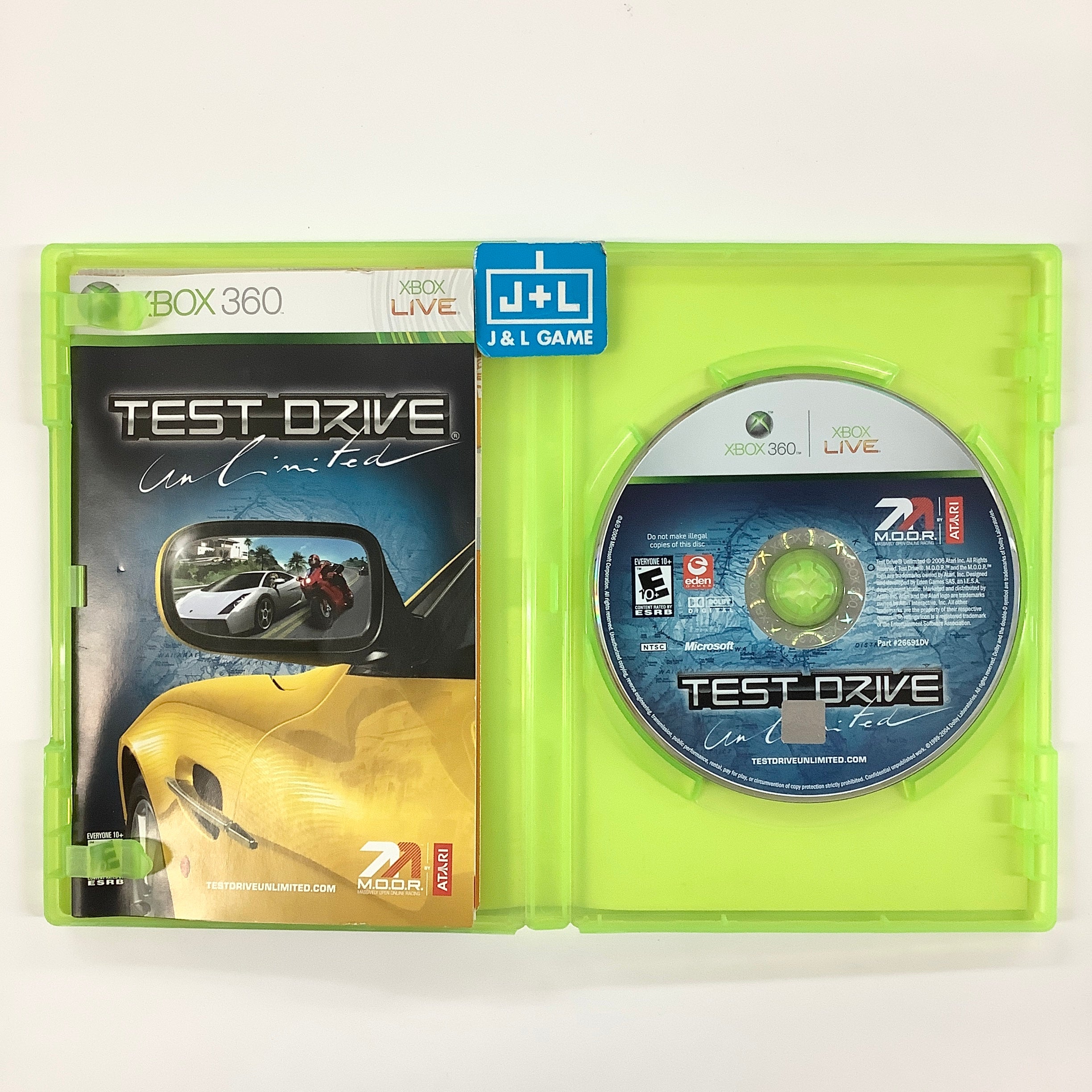 Test Drive Unlimited - Xbox 360 [Pre-Owned] Video Games Atari SA