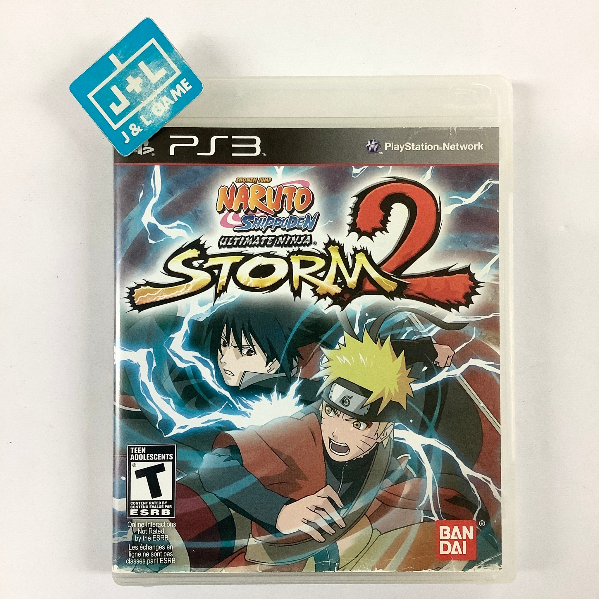 Naruto shippuden: video game ninja storm gerações (ps3), usado b/y