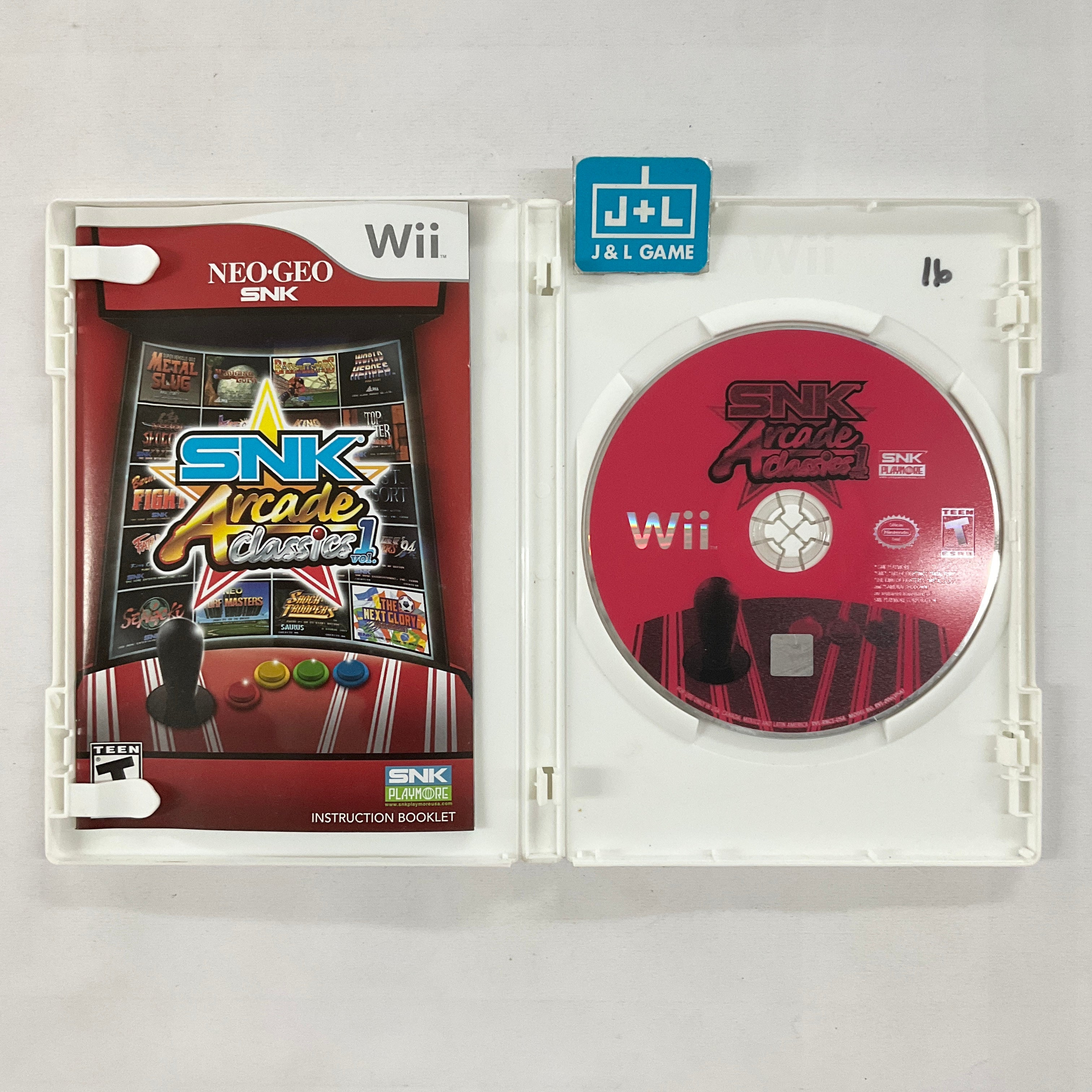 SNK Arcade Classics Volume 1 - Nintendo Wii [Pre-Owned] | J&L Game