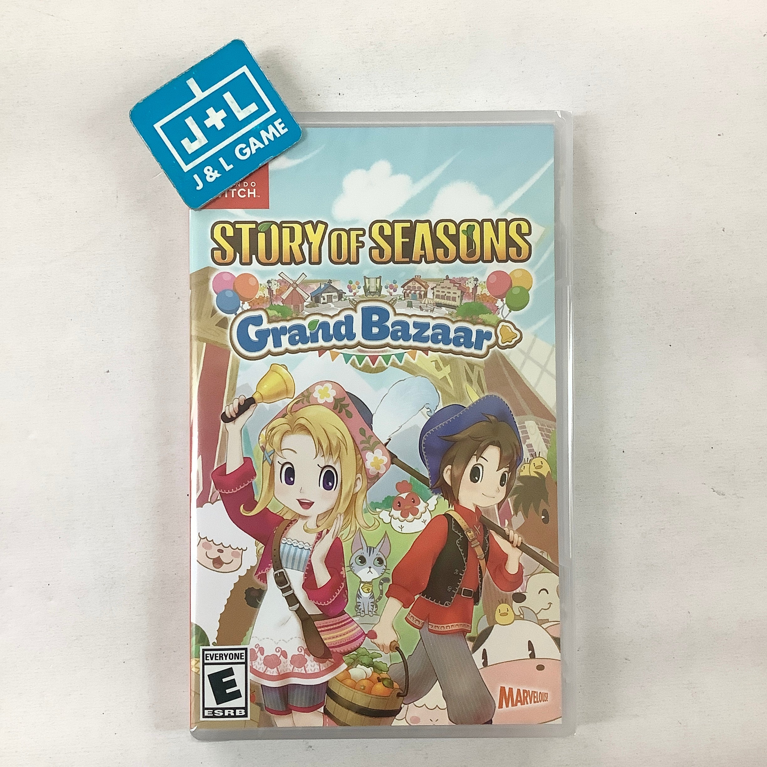 Story of Seasons: Grand Bazaar - (NSW) Nintendo Switch Video Games XSEED Games