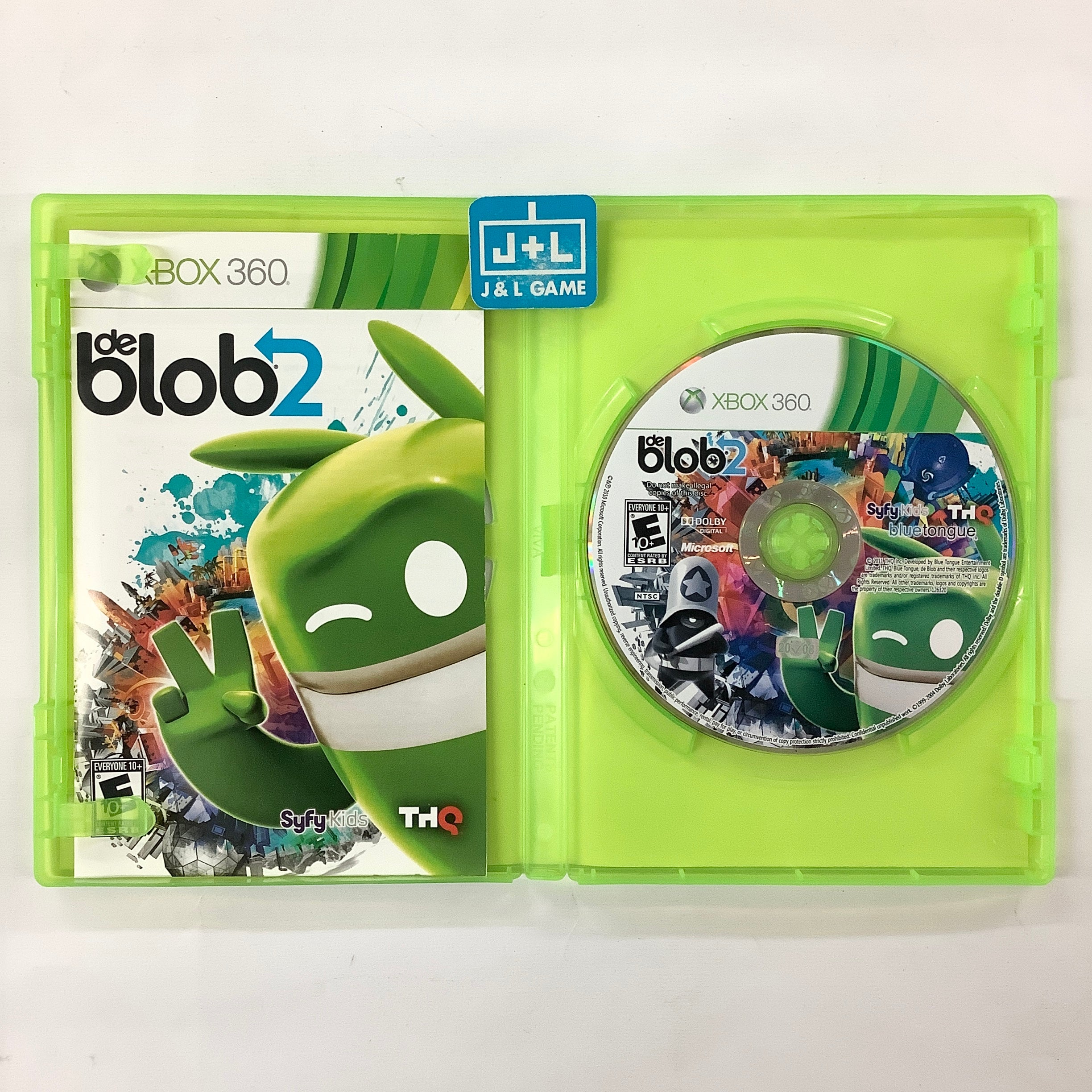 de Blob 2 - Xbox 360 [Pre-Owned] Video Games THQ   