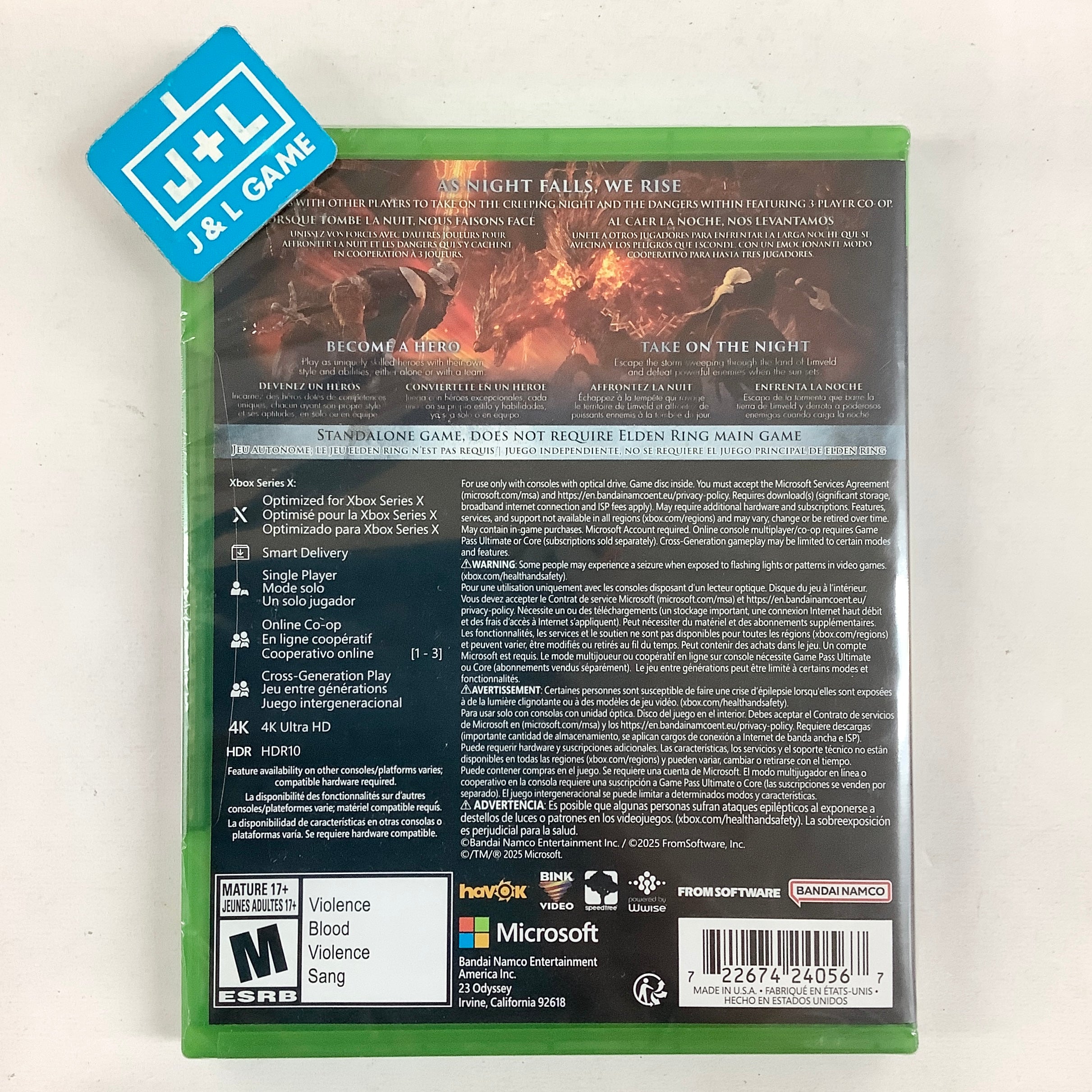 Elden Ring Nightreign - (XSX) Xbox Series X Video Games BANDAI NAMCO Entertainment