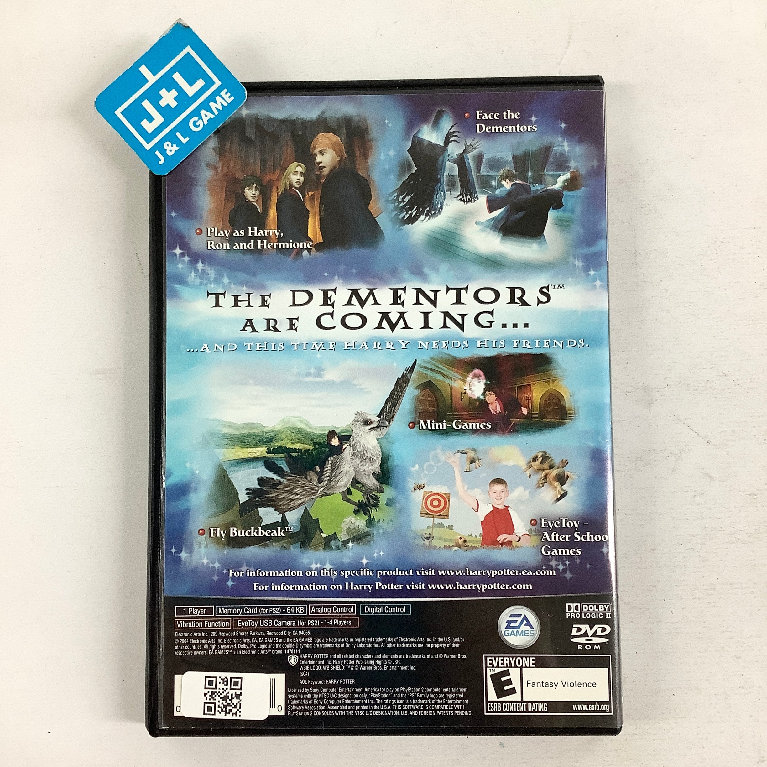 Harry Potter and the Prisoner of Azkaban - (PS2) PlayStation 2 [Pre-Owned] Video Games EA Games