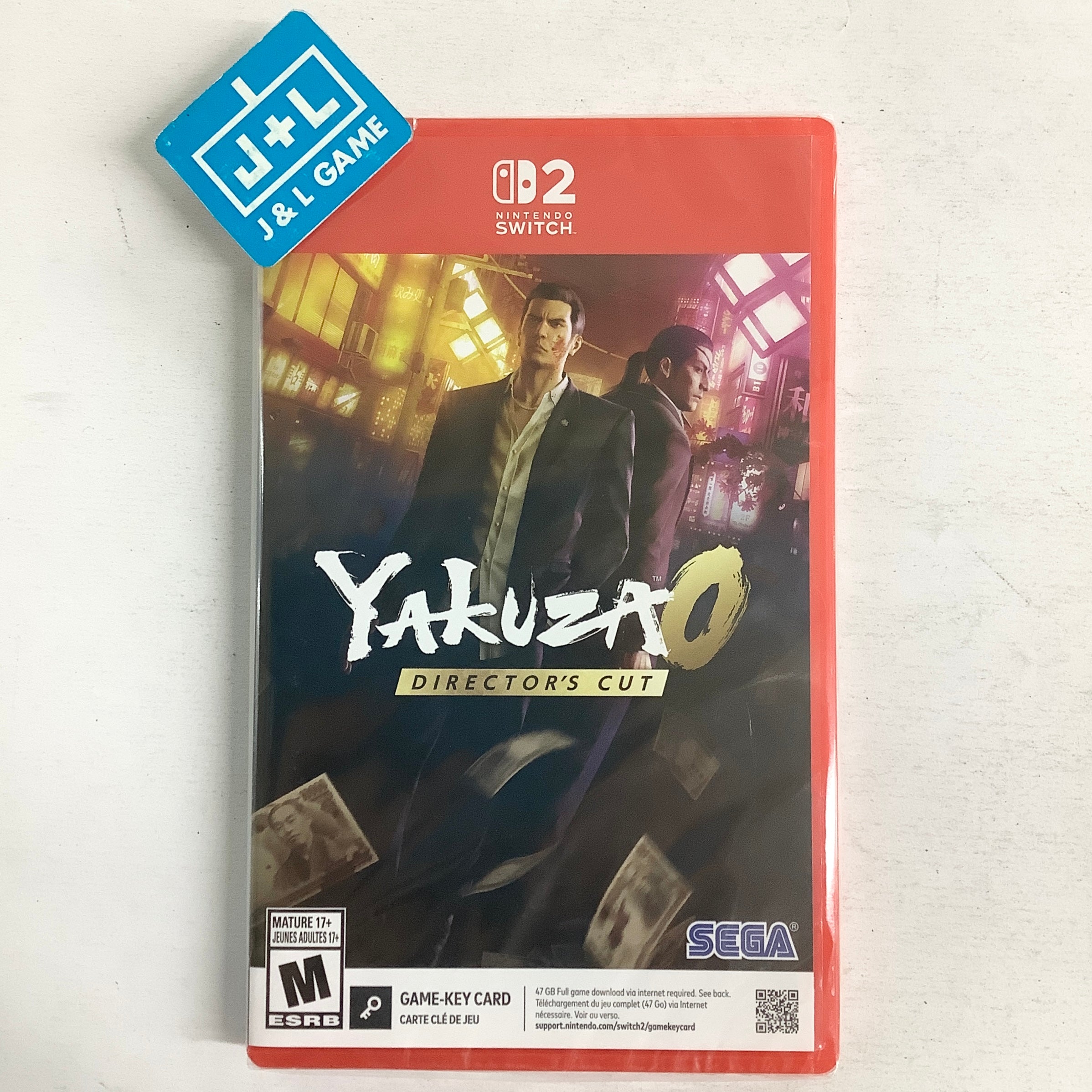 Yakuza 0: Director’s Cut - (NS2) Nintendo Switch 2 Video Games SEGA