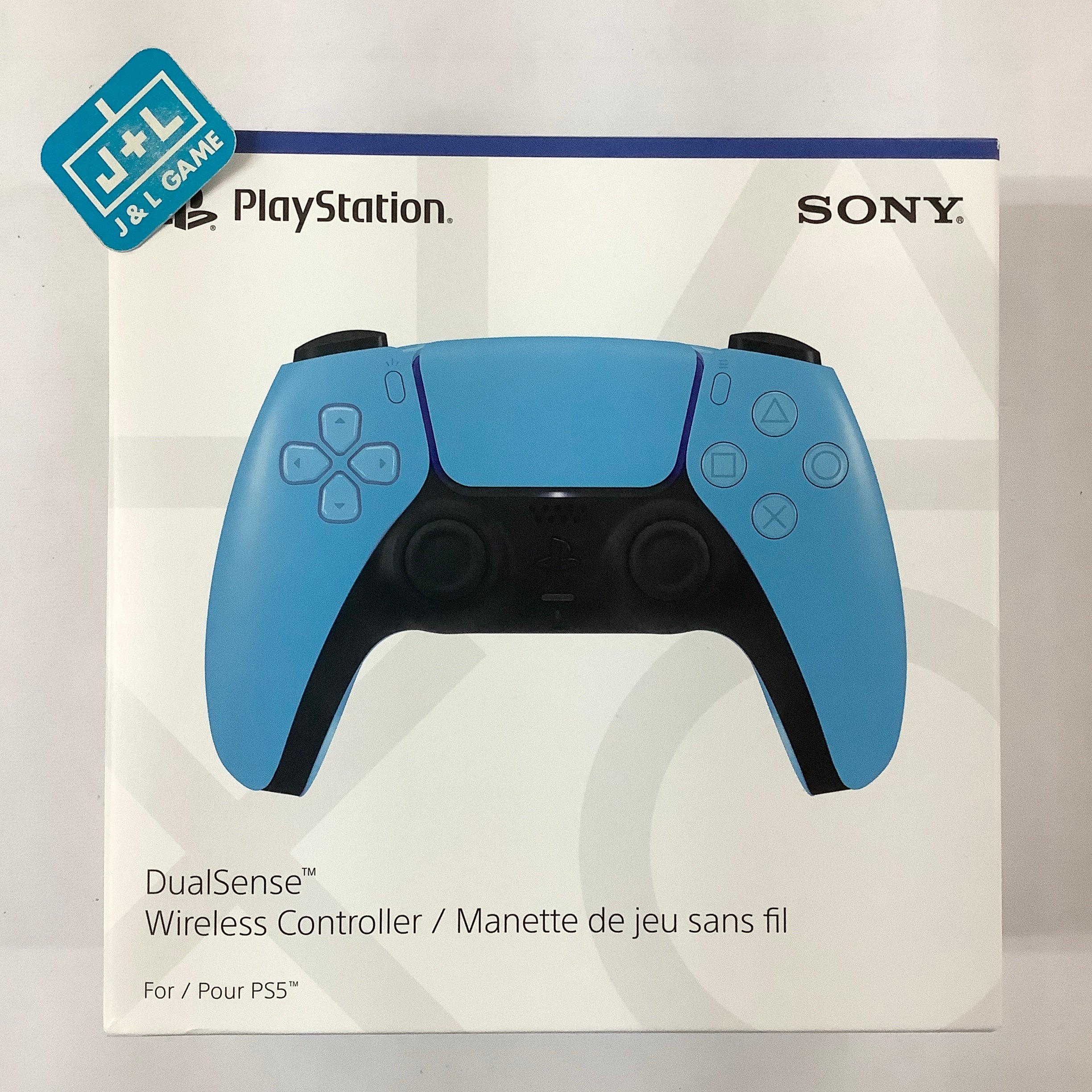 SONY PlayStation 5 DualSense Wireless Controller (Starlight Blue) (Canada) - (PS5) PlayStation 5 Accessories SONY   