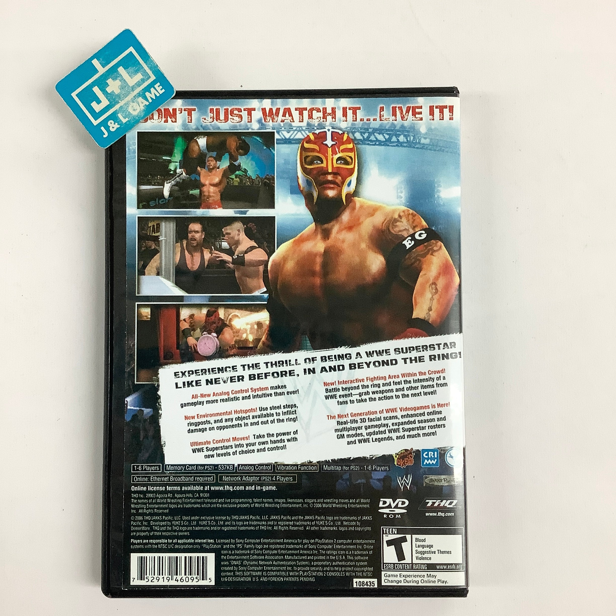 WWE SmackDown vs. Raw 2007 - (PS2) PlayStation 2 [Pre-Owned] Video Games THQ   