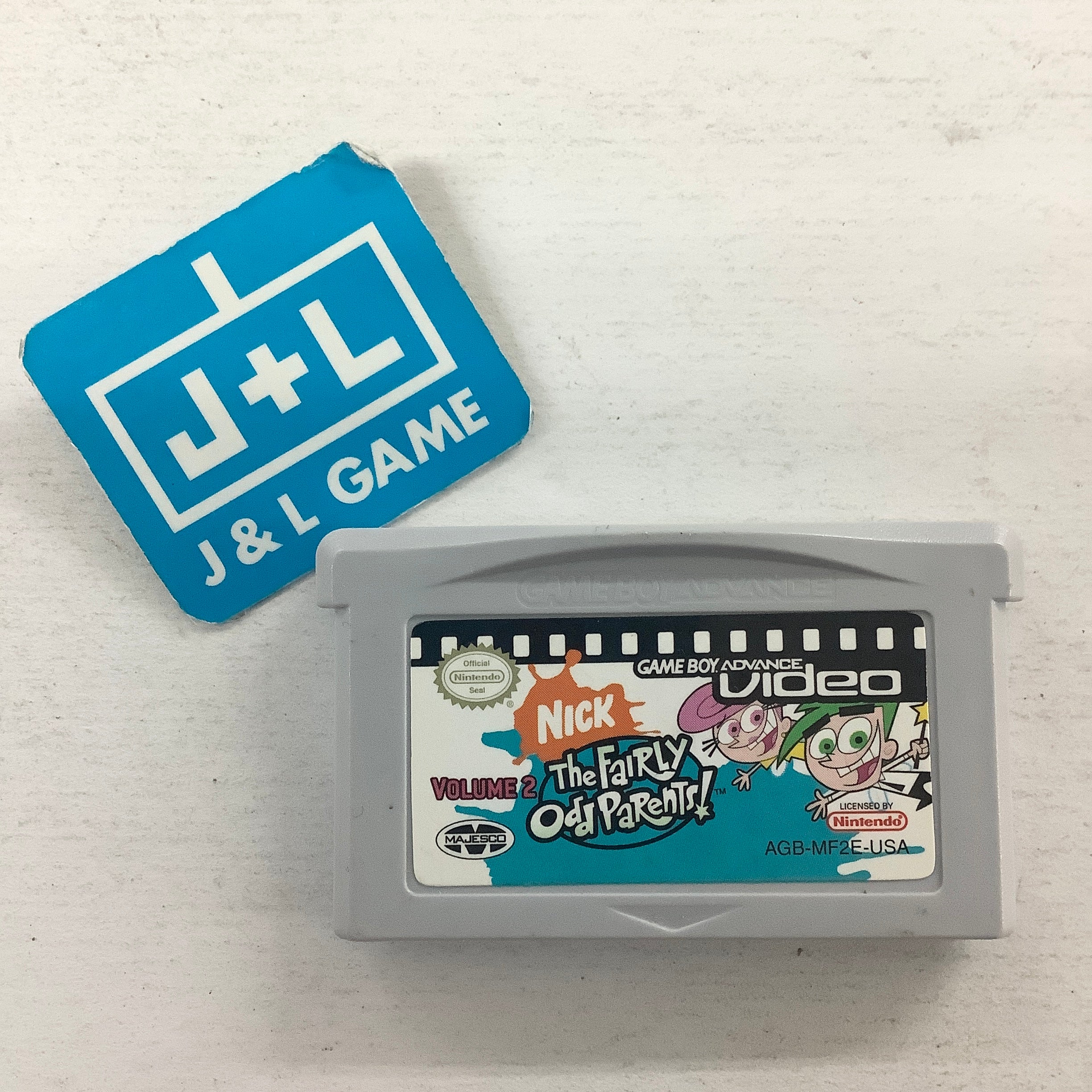 Game Boy Advance Video: The Fairly OddParents! - Volume 2 - (GBA) Game Boy Advance [Pre-Owned] Video Games Majesco