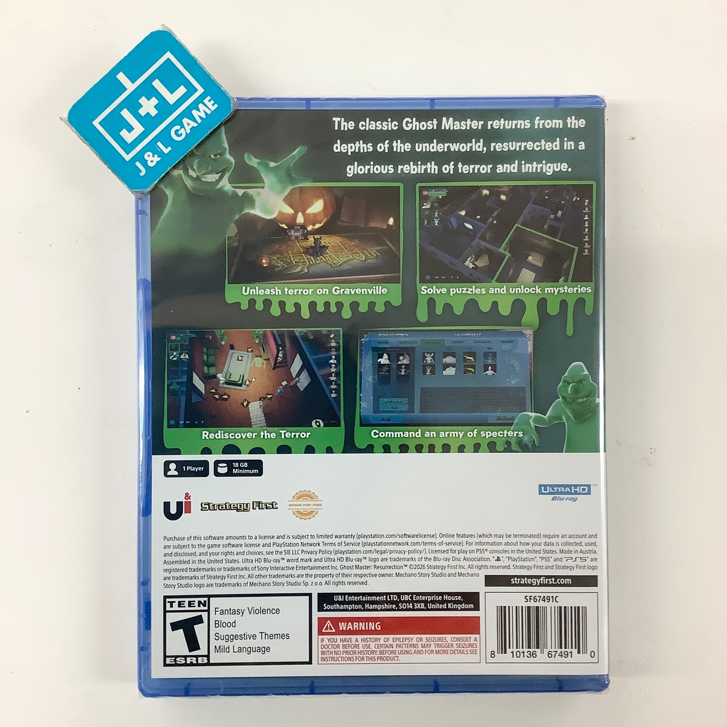 Ghost Master: Resurrection - (PS5) PlayStation 5 Video Games U&I Entertainment