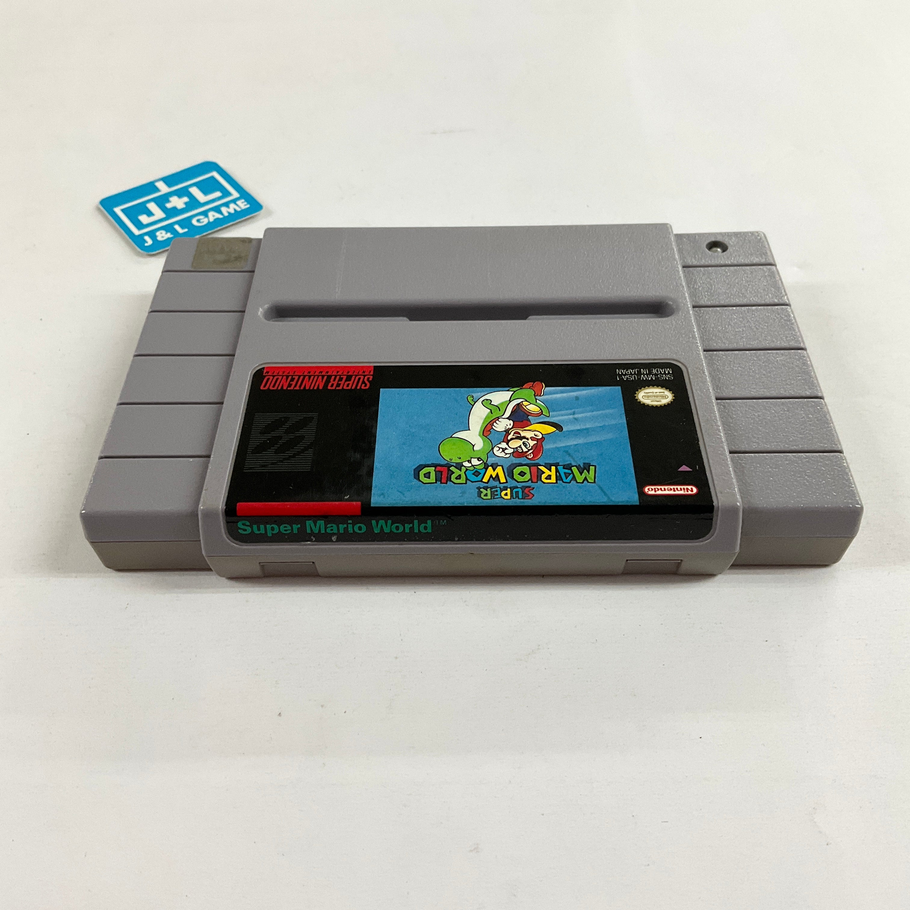 Super Mario World (Player's Choice) - (SNES) Super Nintendo [Pre-Owned] Video Games Nintendo   