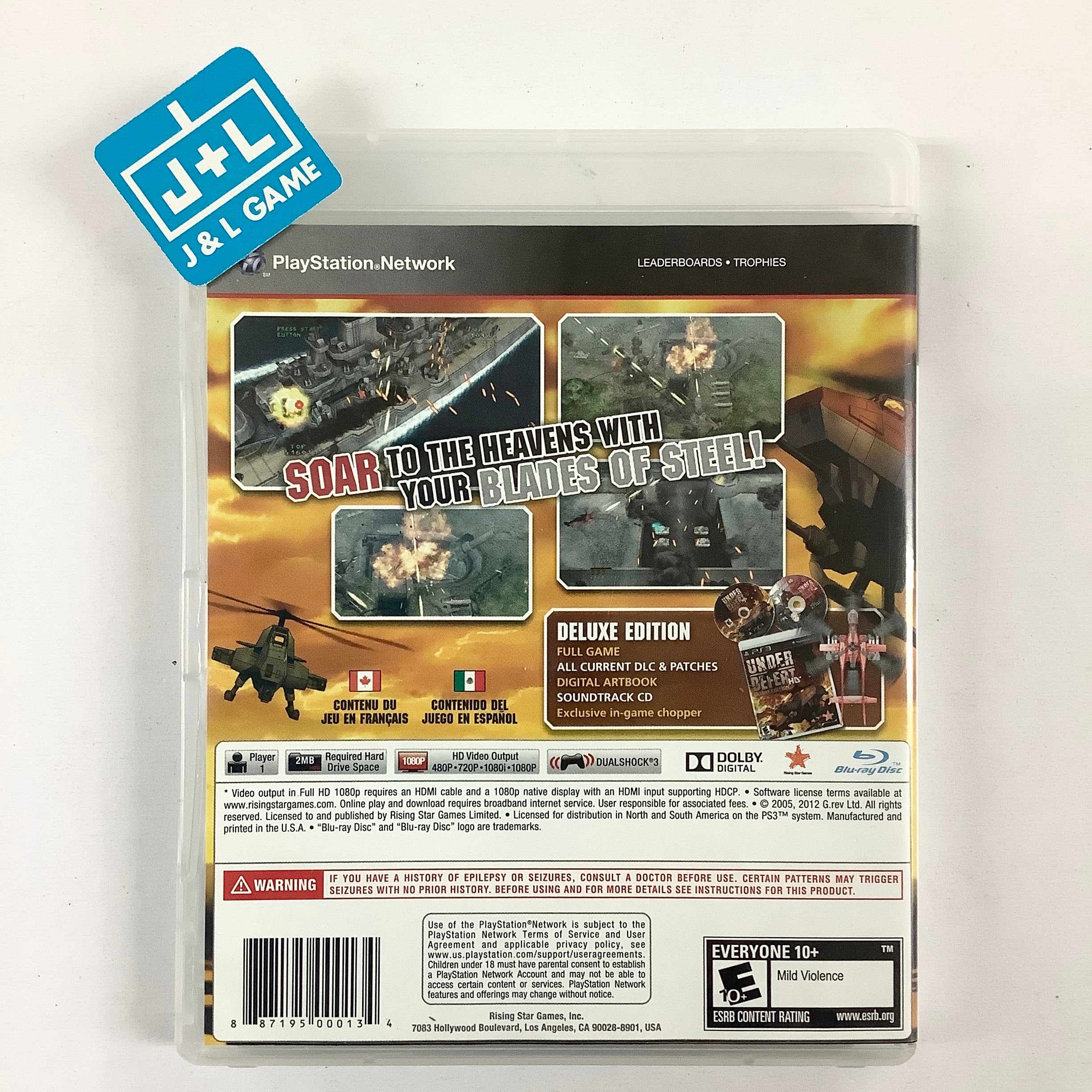 Under Defeat HD (Deluxe Edition) - (PS3) PlayStation 3 [Pre