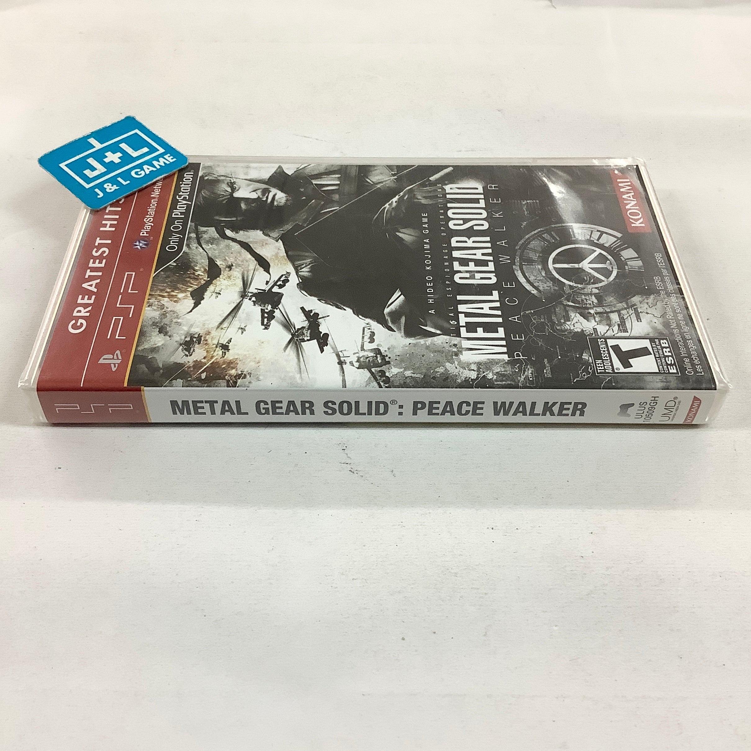 Metal Gear Solid: Peace Walker (Greatest Hits) - SONY PSP Video Games Konami