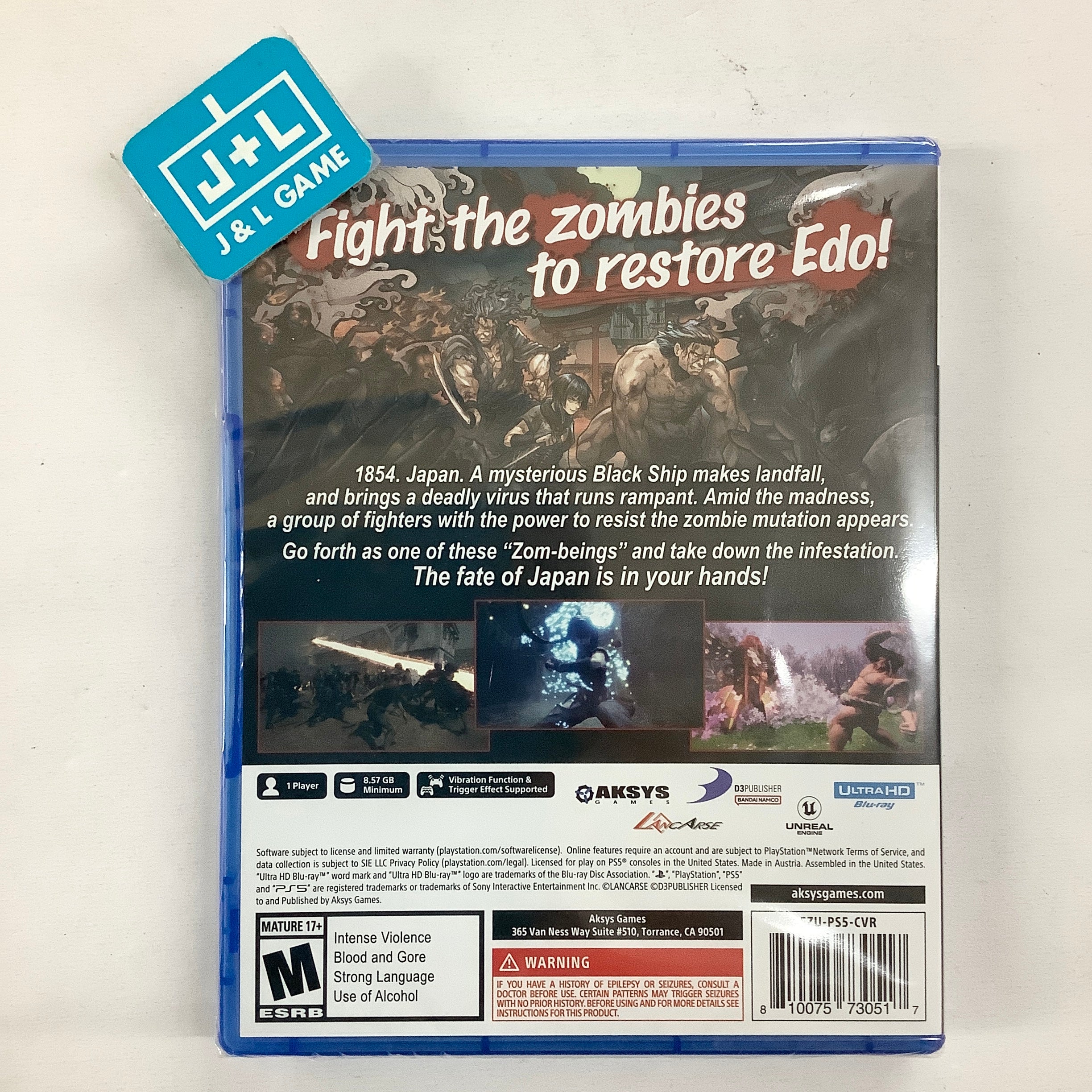 Ed-0: Zombie Uprising - (PS5) PlayStation 5 Video Games Aksys Games   