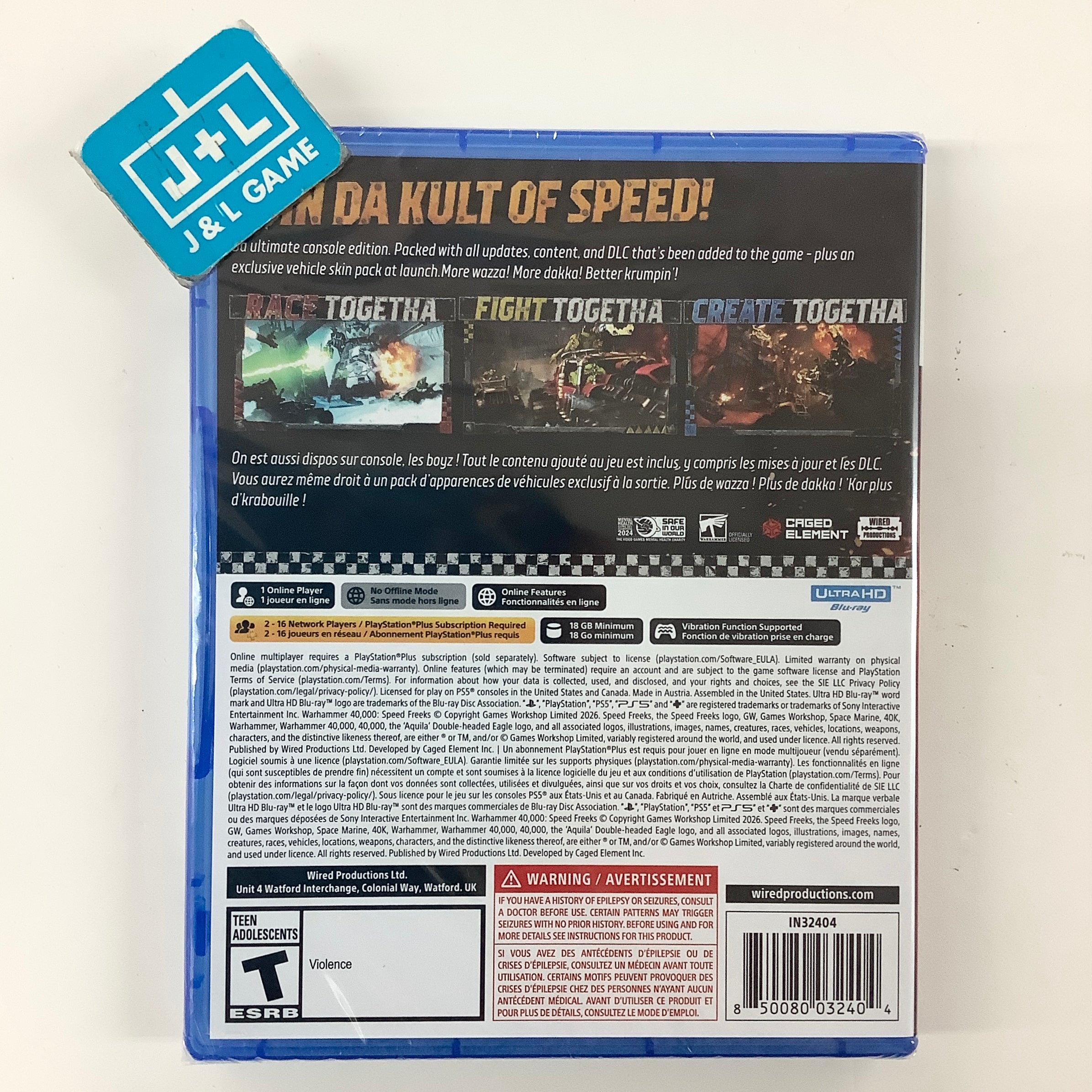 Warhammer 40,000: Speed Freeks - (PS5) PlayStation 5