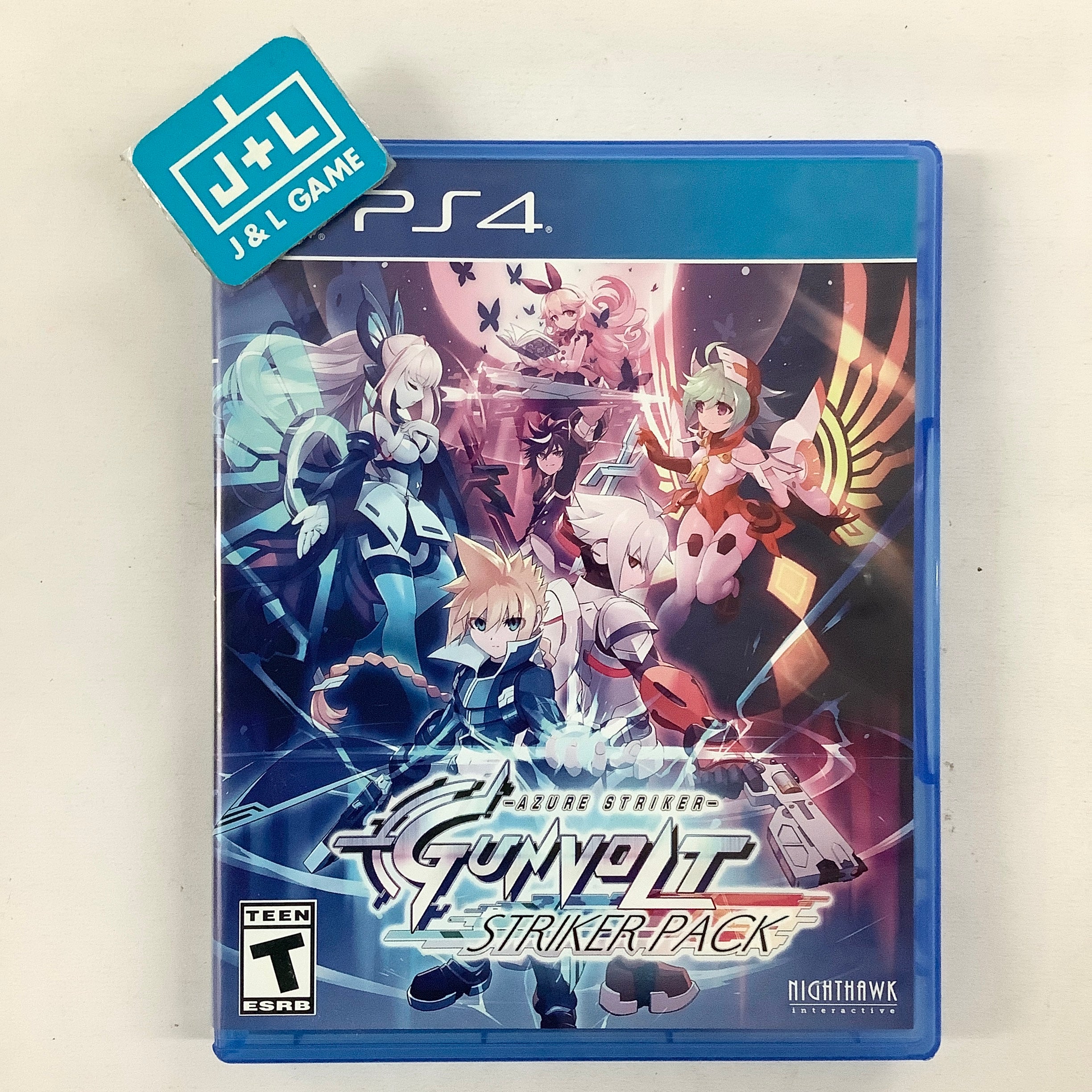 Azure Striker Gunvolt: Striker Pack - (PS4) PlayStation 4 [Pre-Owned] Video Games Nighthawk Interactive   