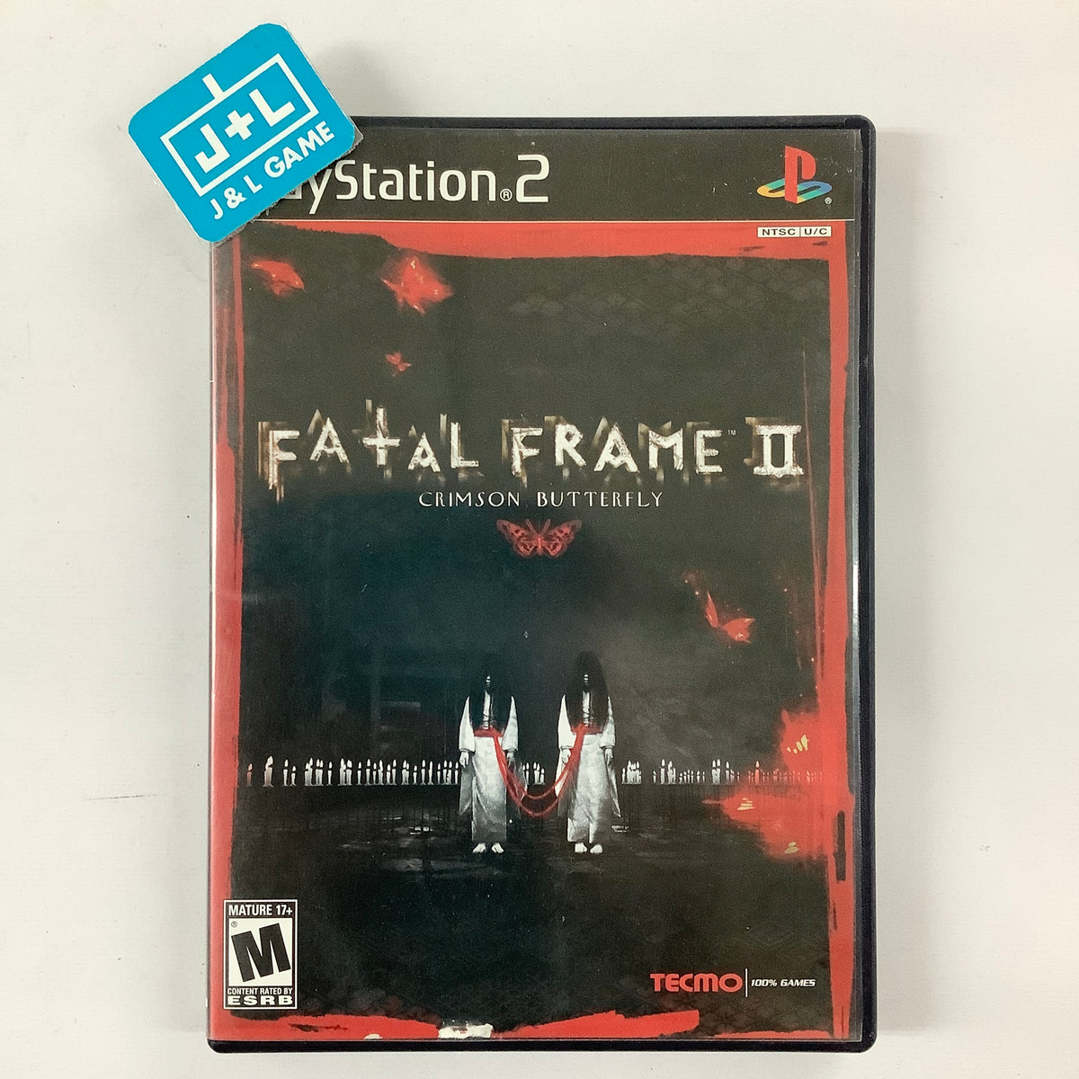 Cover Copertina Custodia Sostitutiva Per PS2 Fatal Frame II - La Farfalla Cremisi - Foto 2
