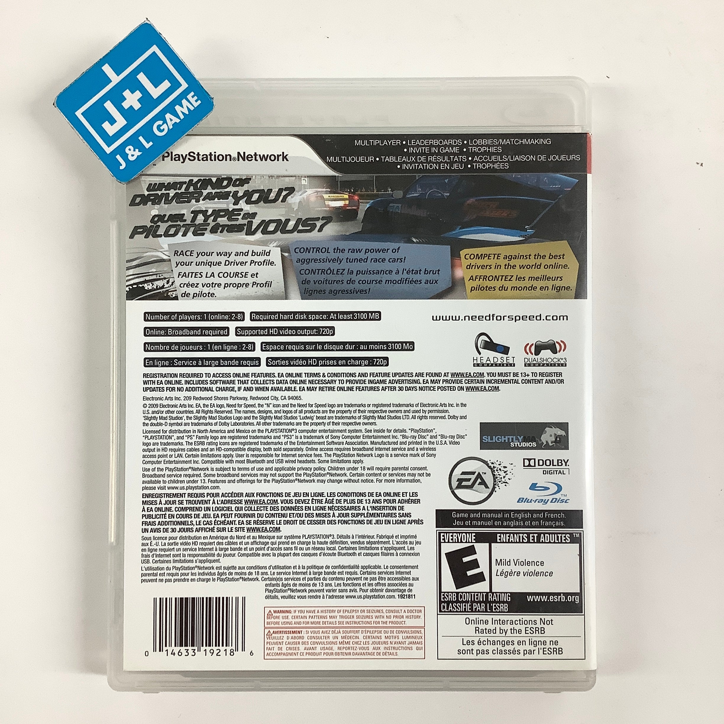 Need for Speed: Shift - (PS3) PlayStation 3 [Pre-Owned]