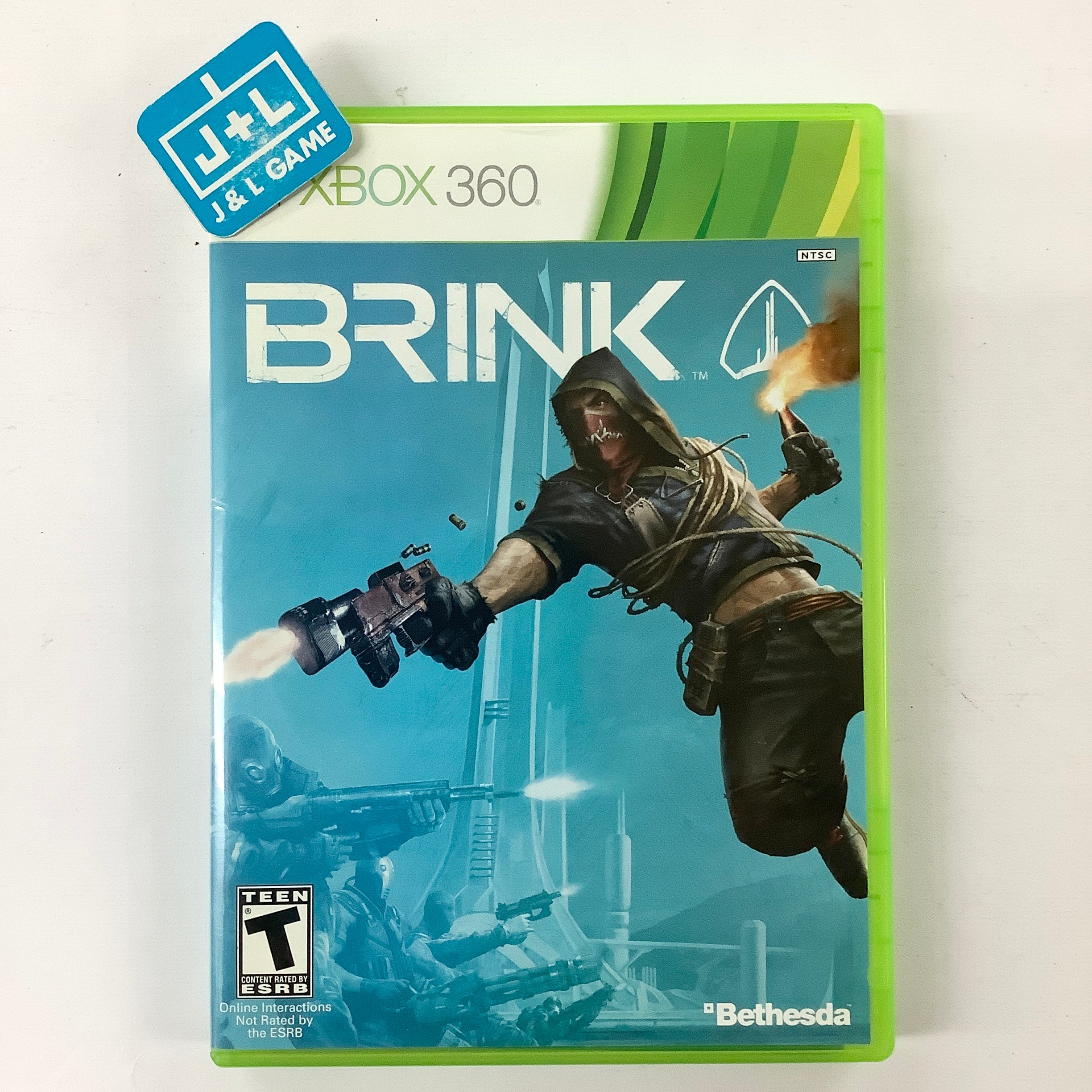 Brink - Xbox 360 [Pre-Owned] Video Games Bethesda Softworks   