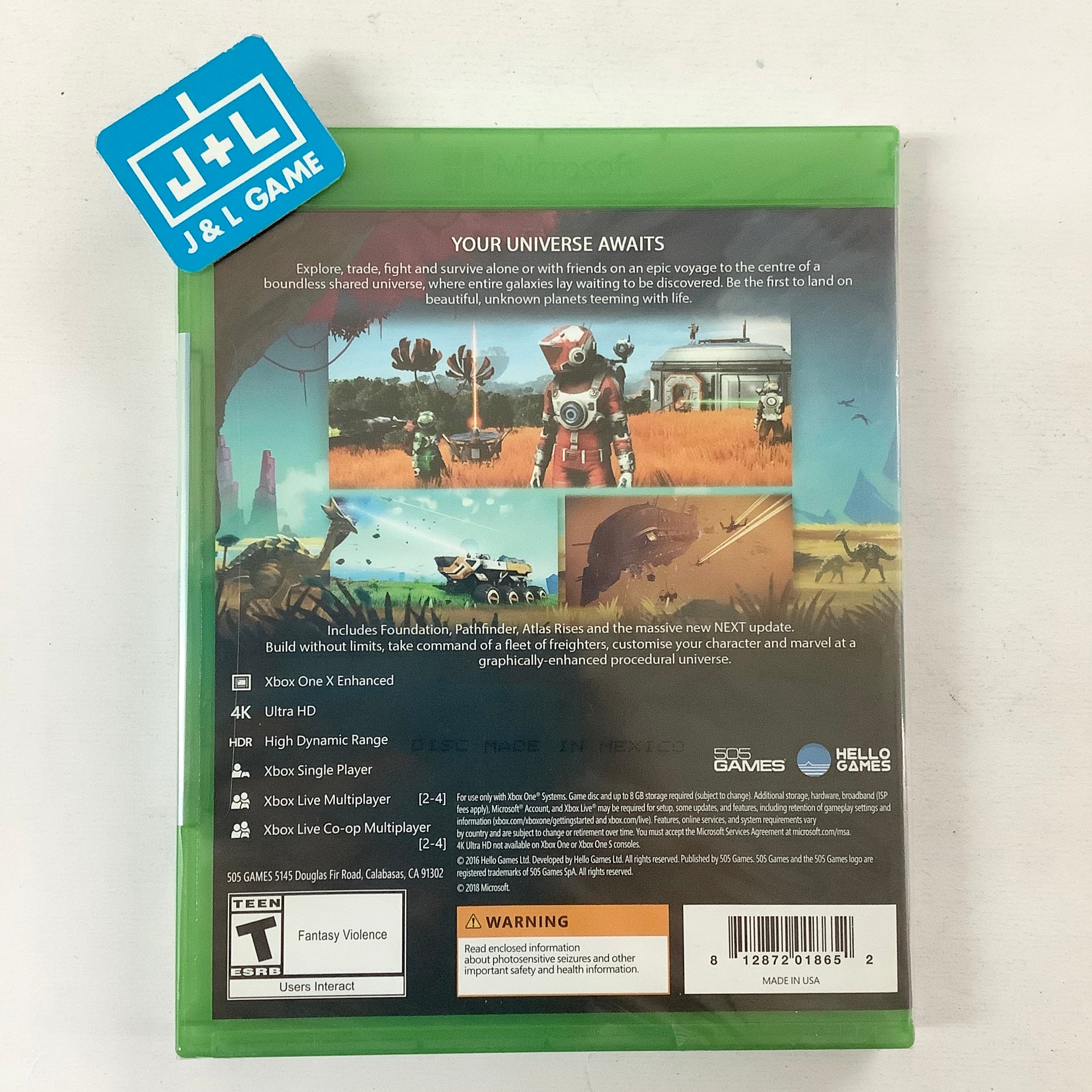No Man's Sky - (XB1) Xbox One Video Games 505 Games   