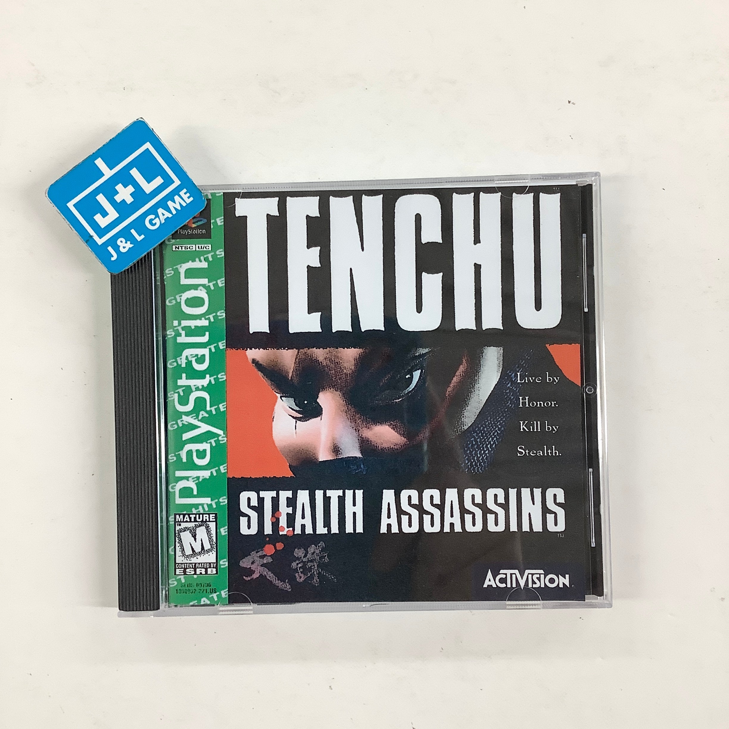 Tenchu: Stealth Assassins (Greatest Hits) - (PS1) PlayStation 1 [Pre-Owned] Video Games Activision