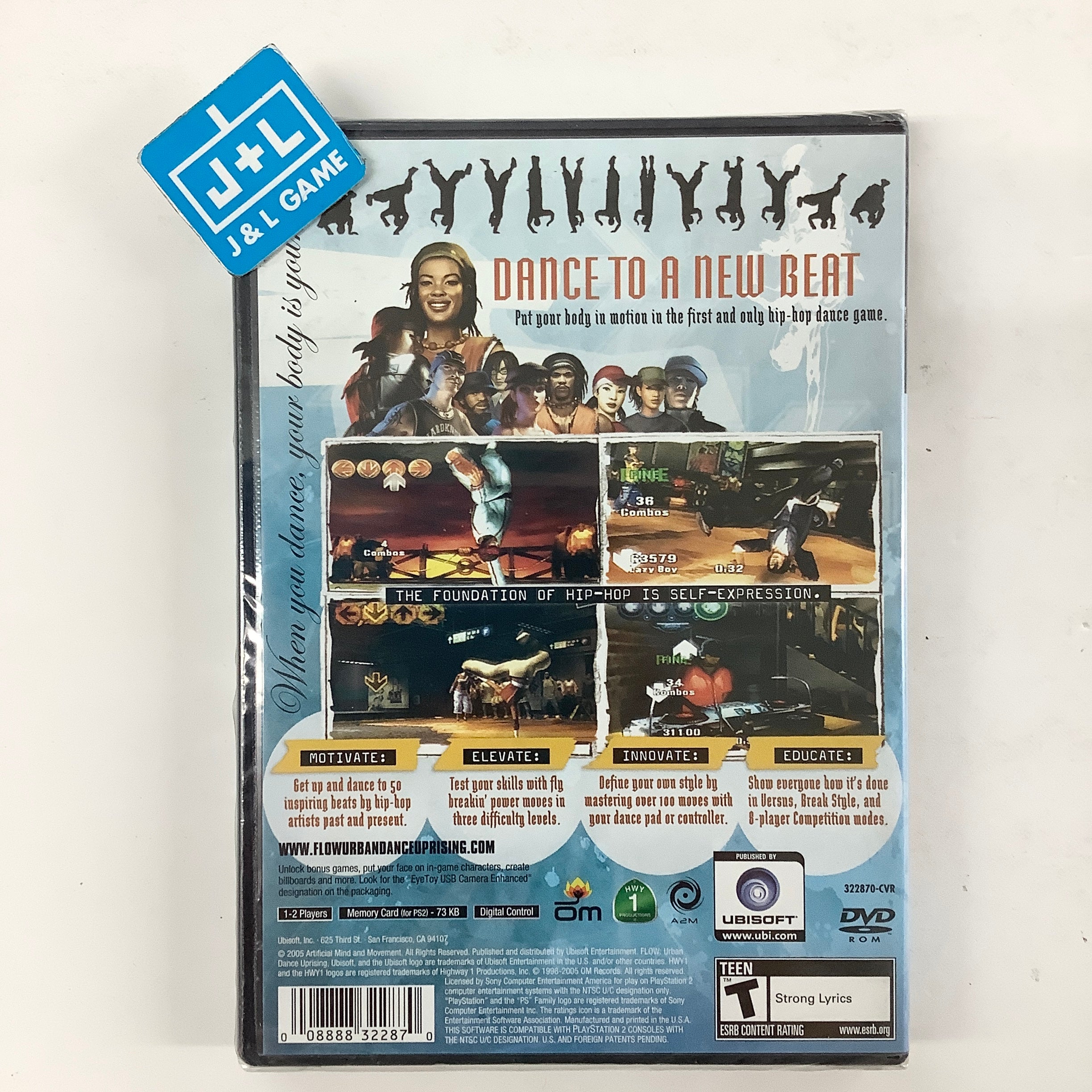 Flow: Urban Dance Uprising - (PS2) PlayStation 2 Video Games Ubisoft