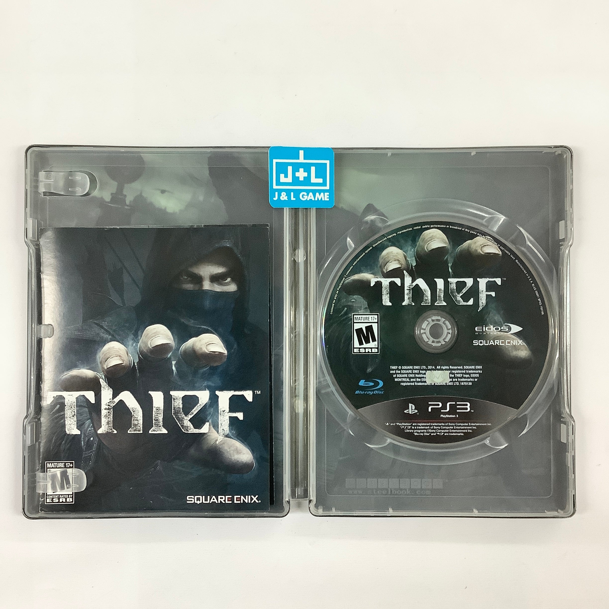 Thief (Steelbook Edition) - (PS3) PlayStation 3 [Pre-Owned] Video Games Square Enix   