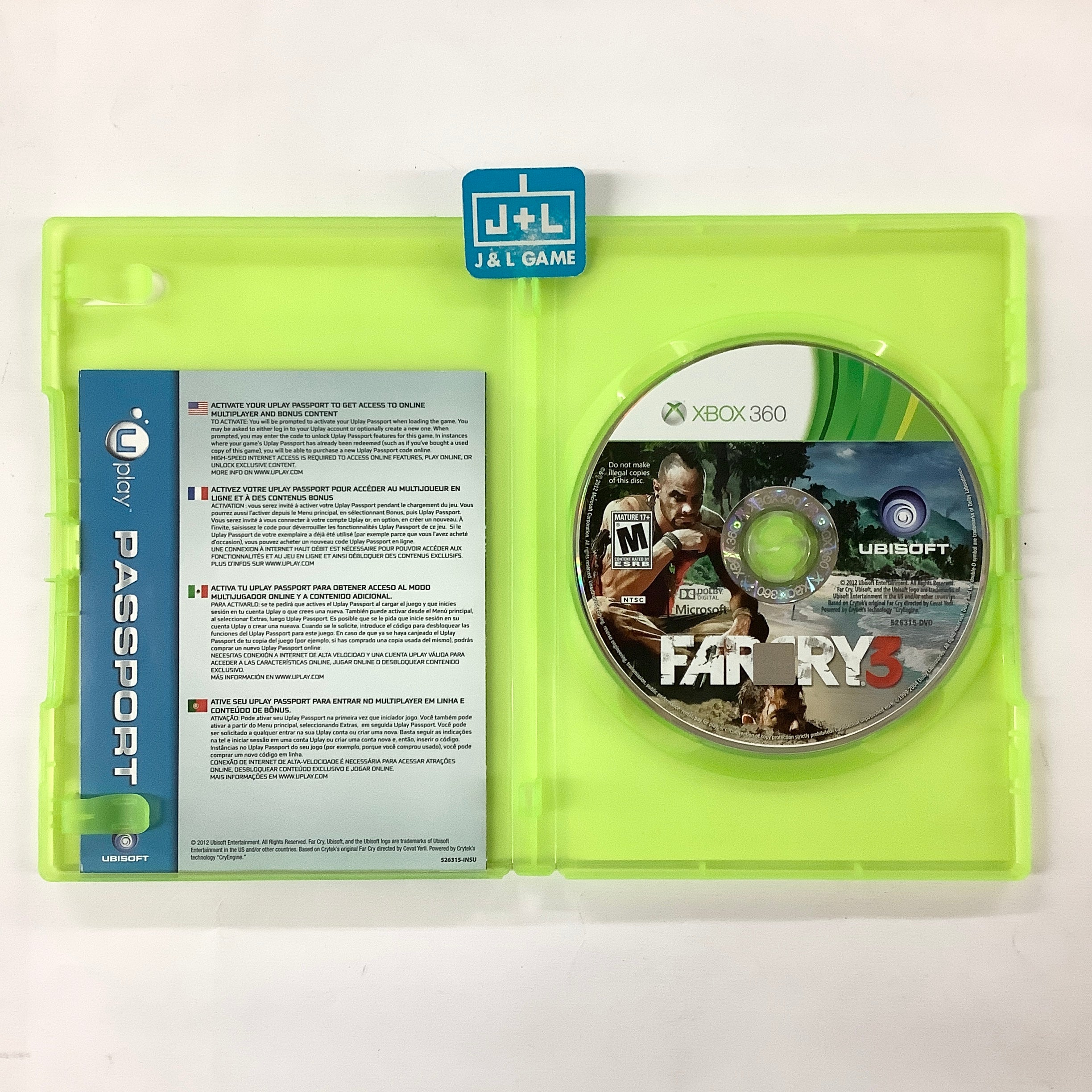 Far Cry 3 - Xbox 360 [Pre-Owned] Video Games Ubisoft   