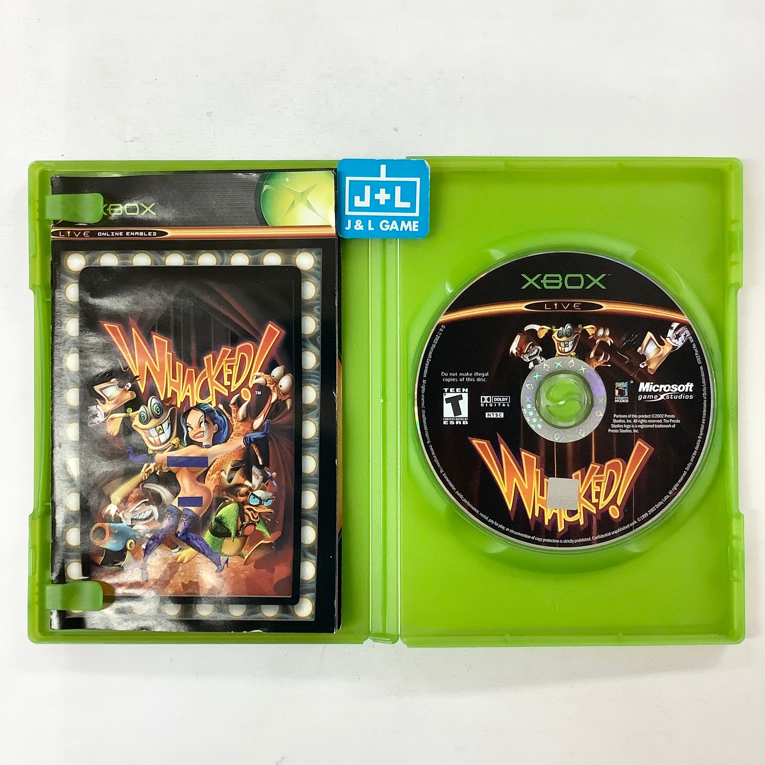 Whacked! - (XB) Xbox [Pre-Owned] Video Games Microsoft Game Studios   