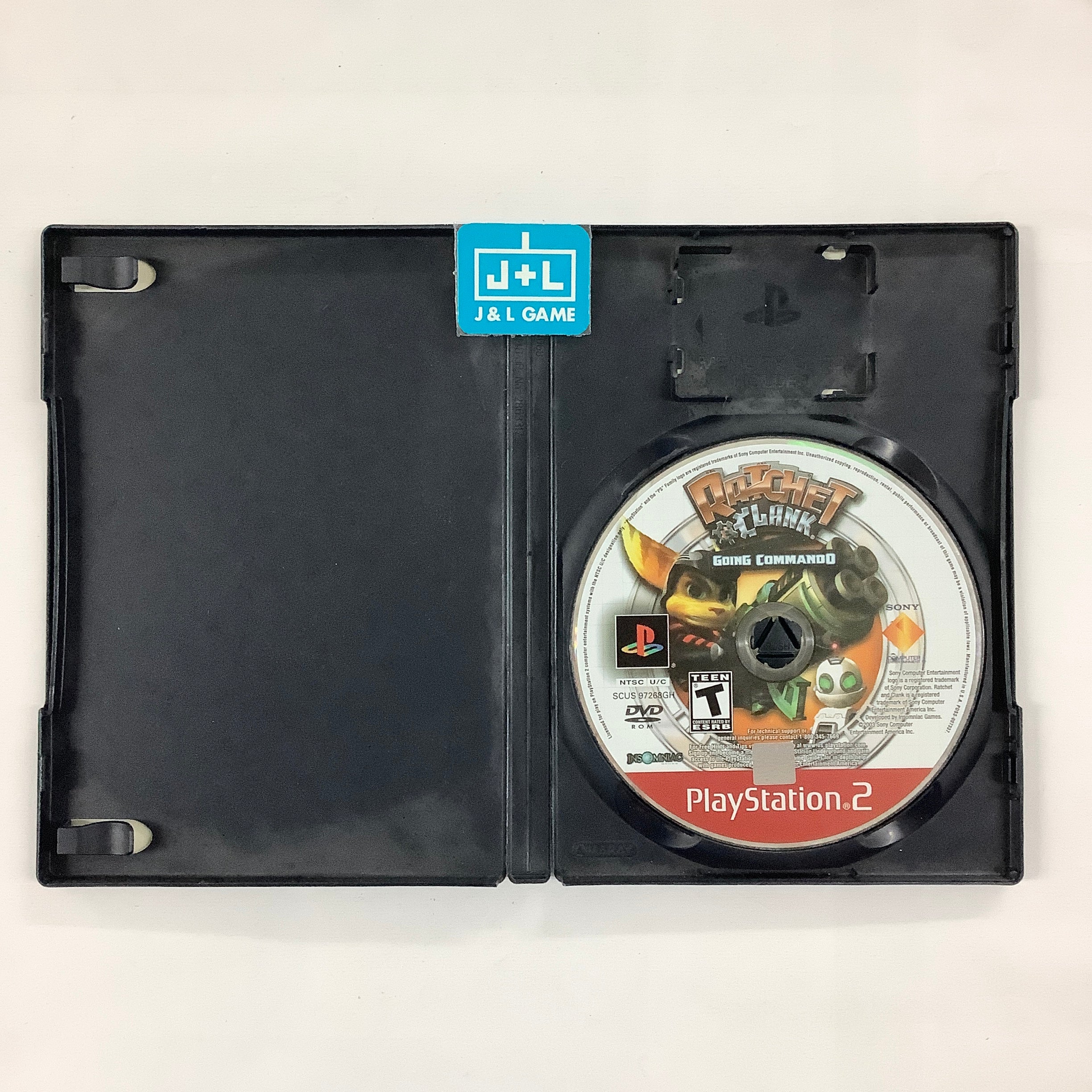 Ratchet & Clank: Going Commando (Greatest Hits) - (PS2) PlayStation 2 [Pre-Owned] Video Games SCEA   