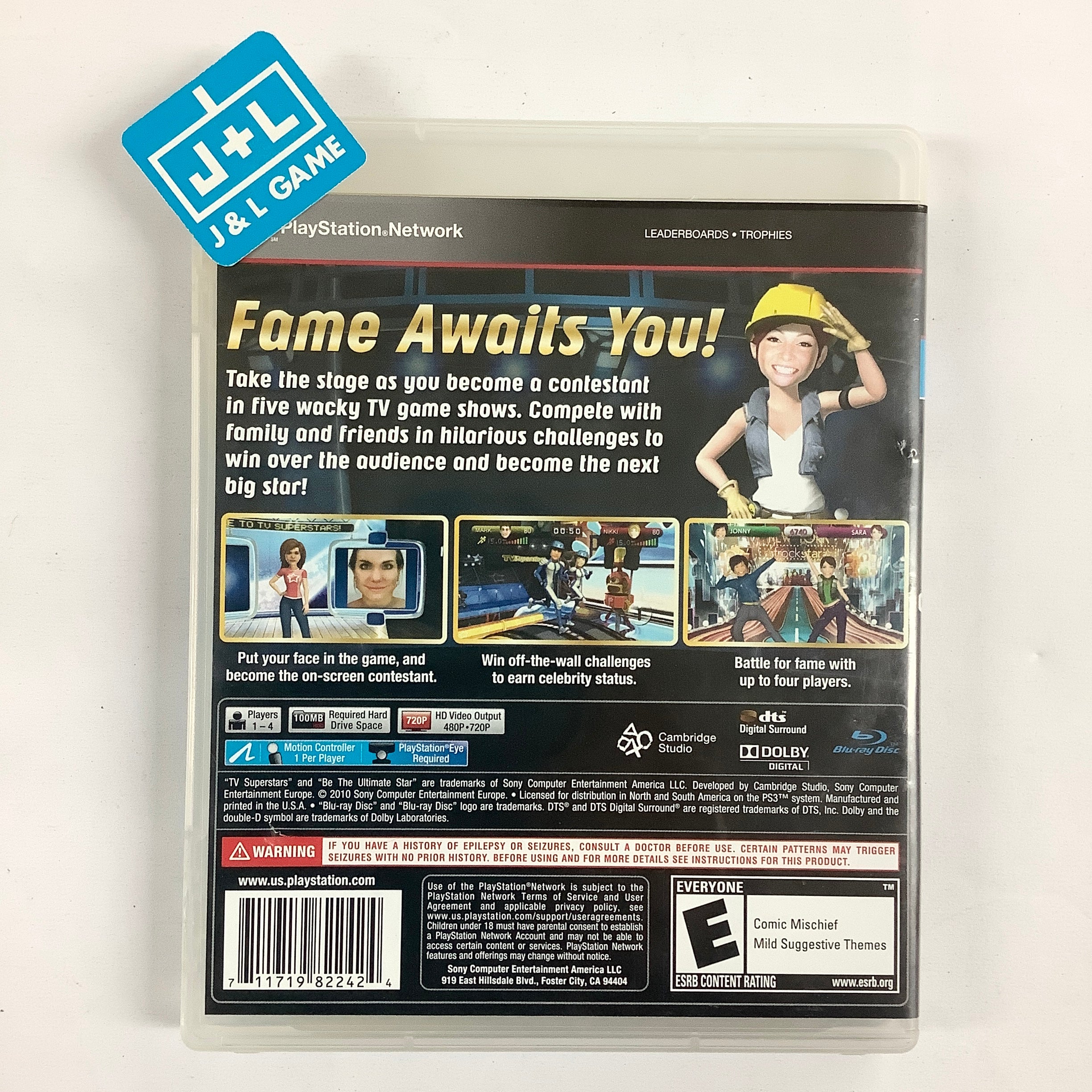 TV Superstars (PlayStation Move Required) - (PS3) PlayStation 3 [Pre-Owed] Video Games SCEA   