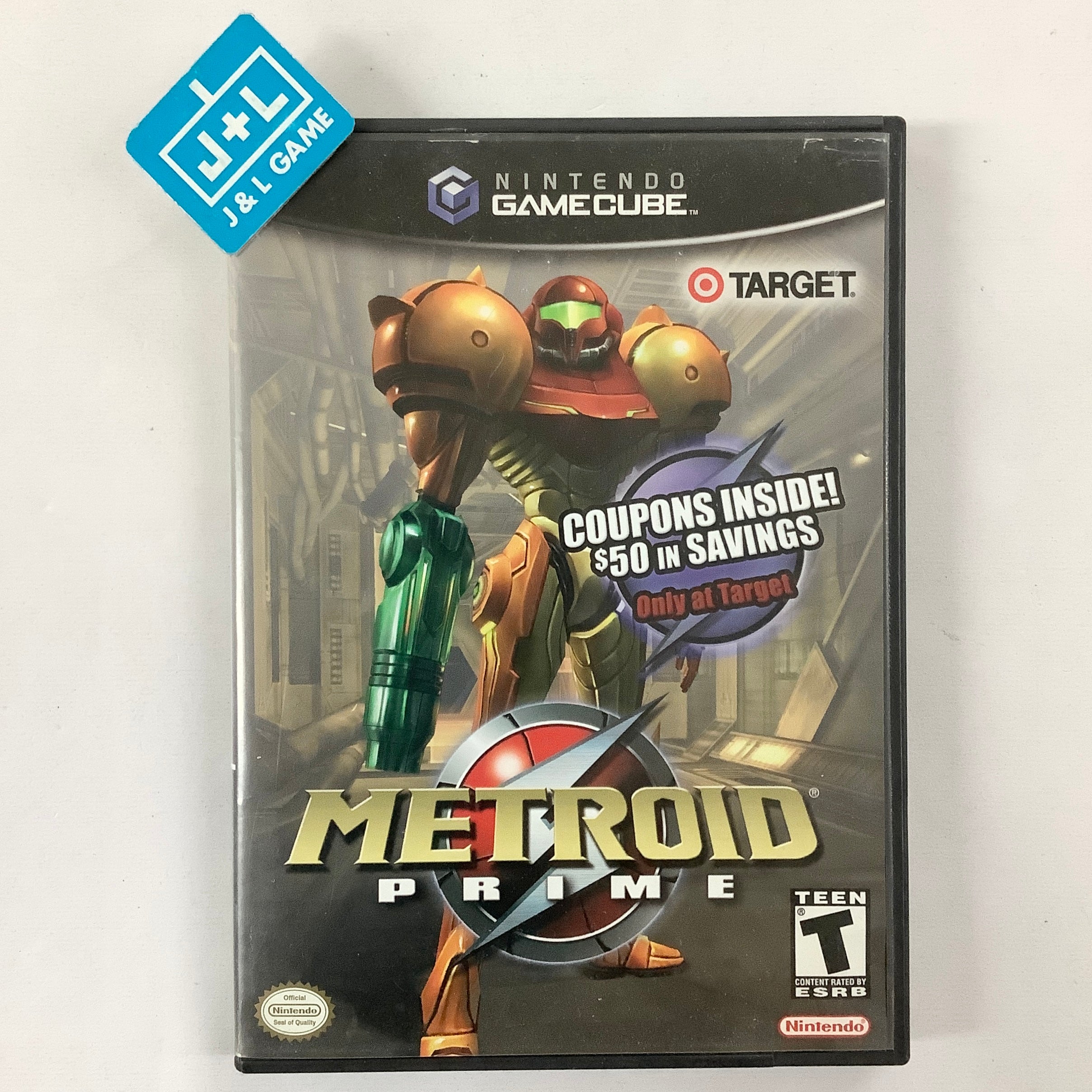 Metroid Prime (Target Exclusive) - (GC) GameCube [Pre-Owned] Video Games Nintendo