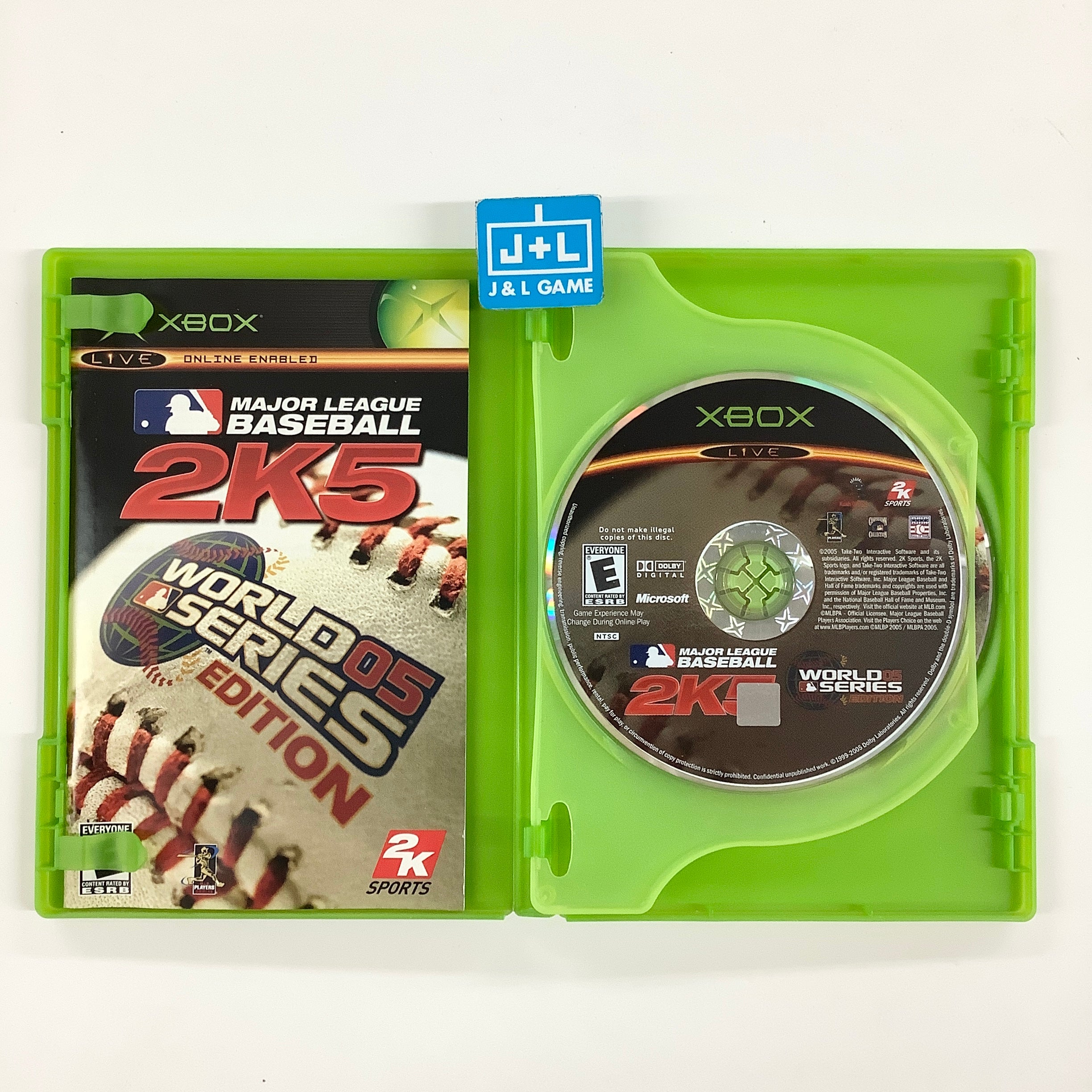 Major League Baseball 2K5: World Series Edition - (XB) Xbox [Pre-Owned] Video Games 2K Sports