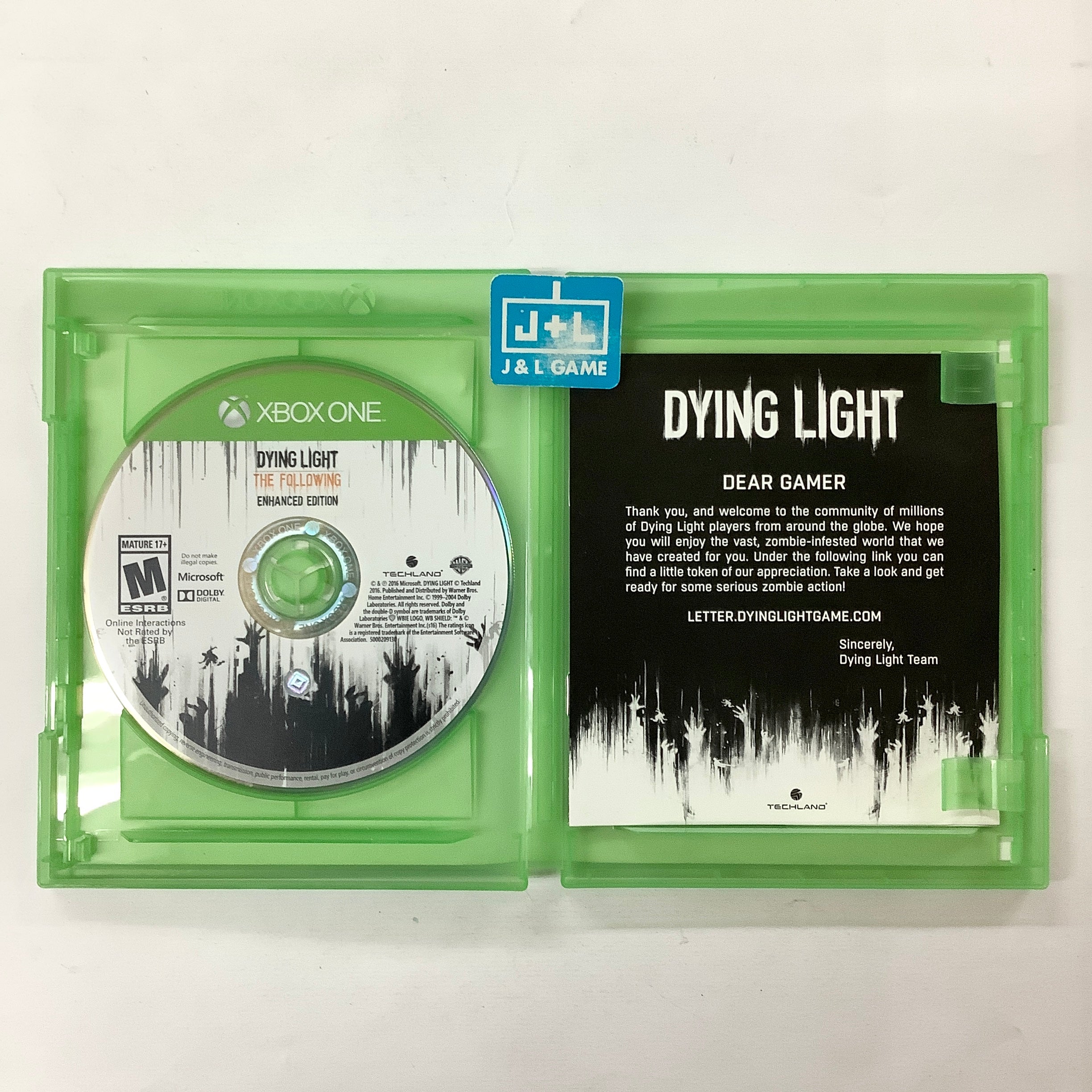 Dying Light: The Following - Enhanced Edition - (XB1) Xbox One [Pre-Owned] Video Games Warner Bros. Interactive Entertainment   