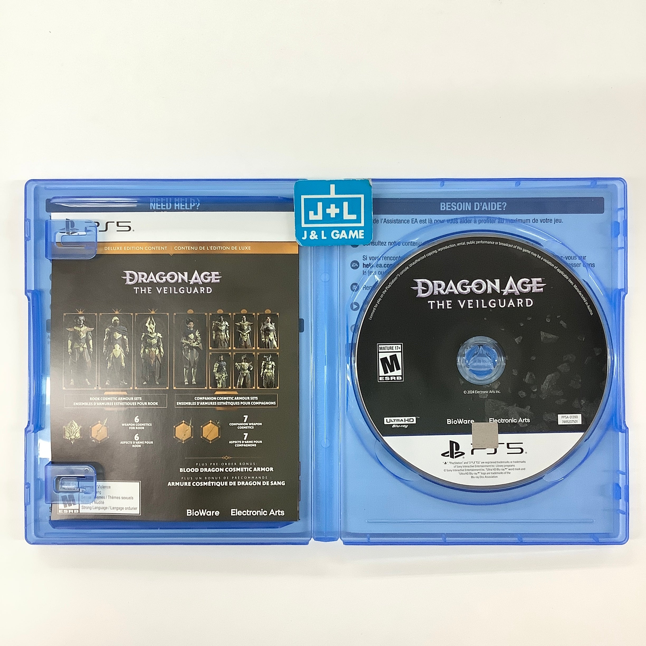 Dragon Age: The Veilguard (Deluxe Edition) - (PS5) PlayStation 5 [Pre-Owned] Video Games Electronic Arts