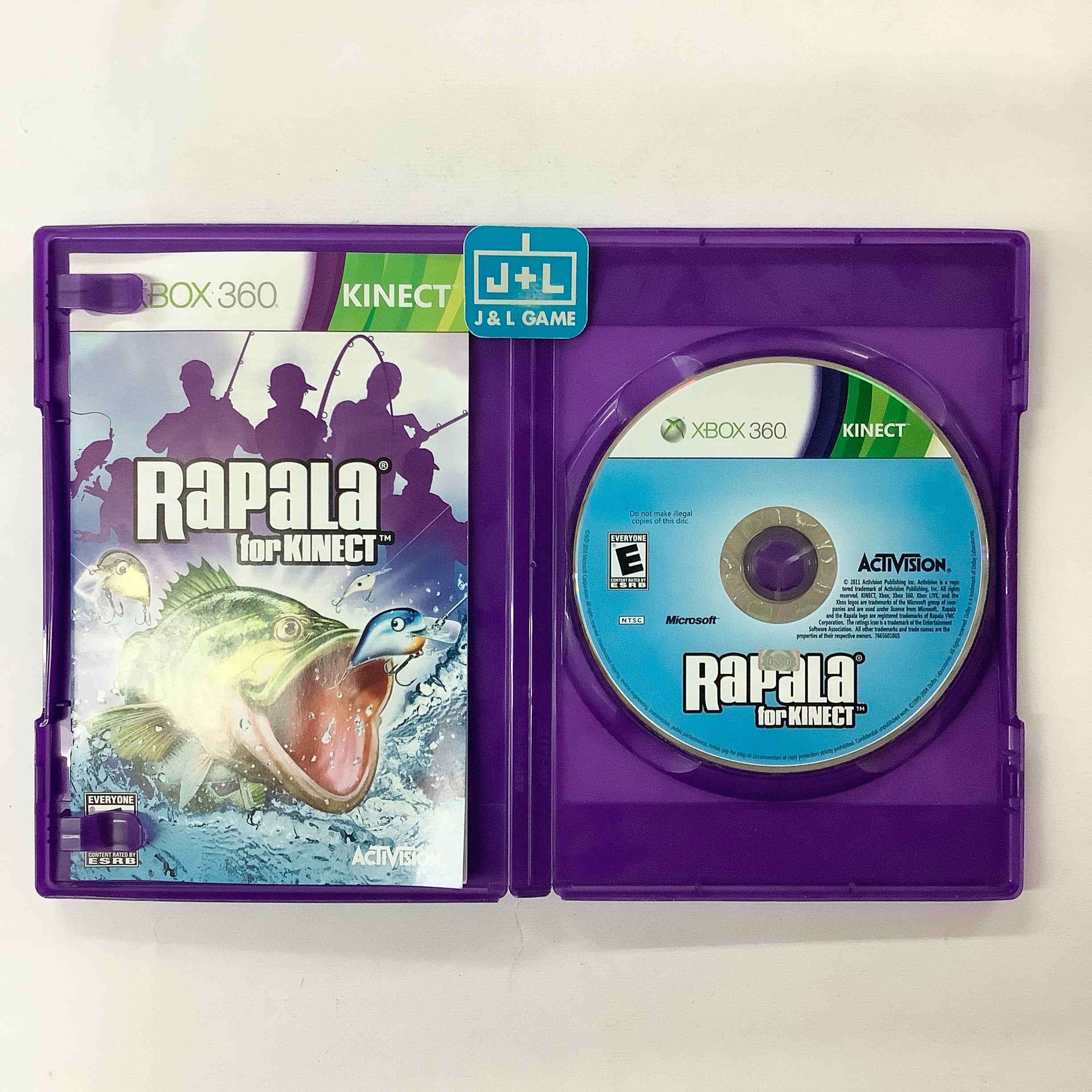 Rapala for Kinect (Kinect Required) - Xbox 360 [Pre-Owned] Video Games ACTIVISION   