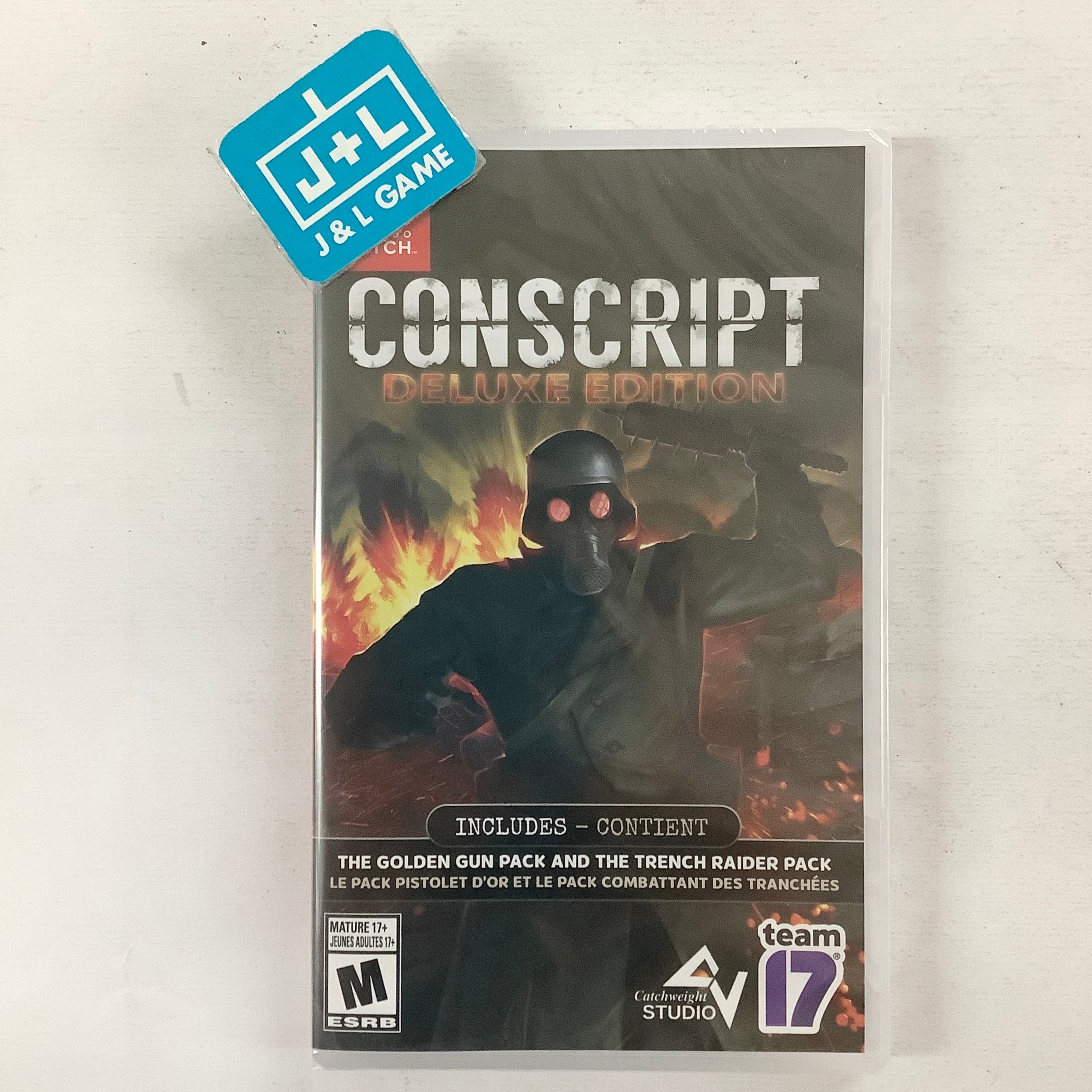CONSCRIPT (Deluxe Edition) - (NSW) Nintendo Switch Video Games Team17   