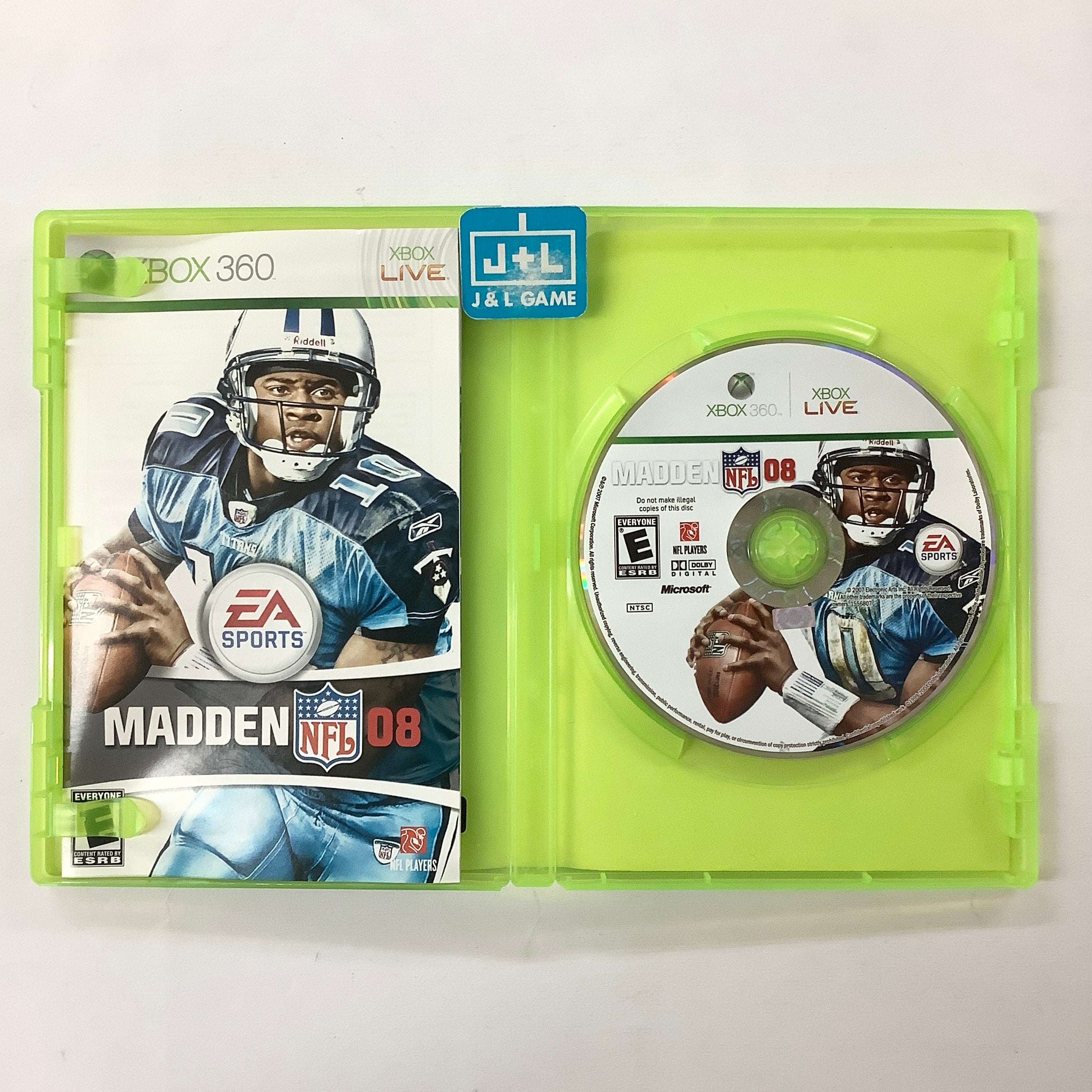 Madden NFL 08 - Xbox 360 [Pre-Owned] Video Games EA Sports   