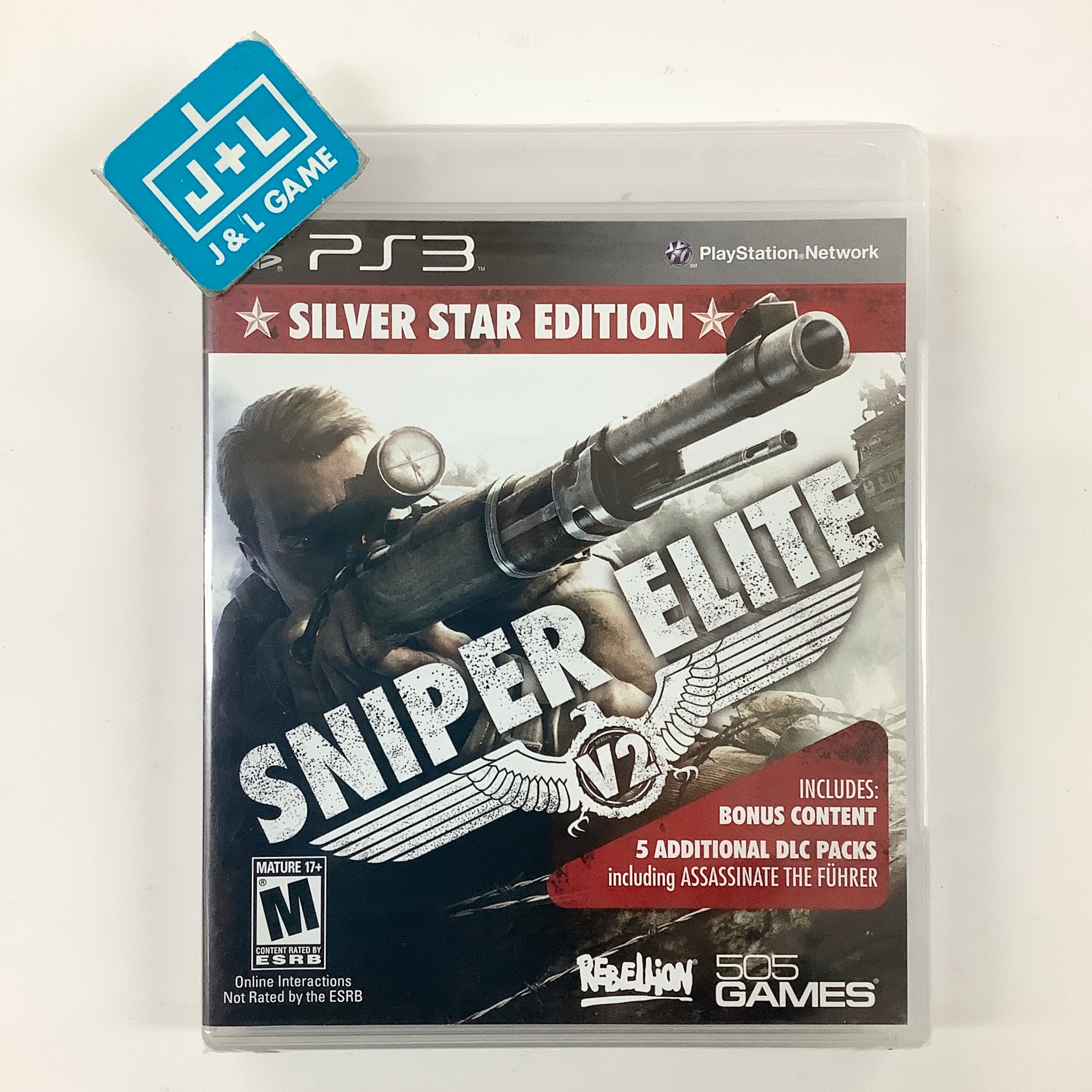 Sniper Elite V2 (Silver Star Edition) - (PS3) PlayStation 3 Video Games 505 Games